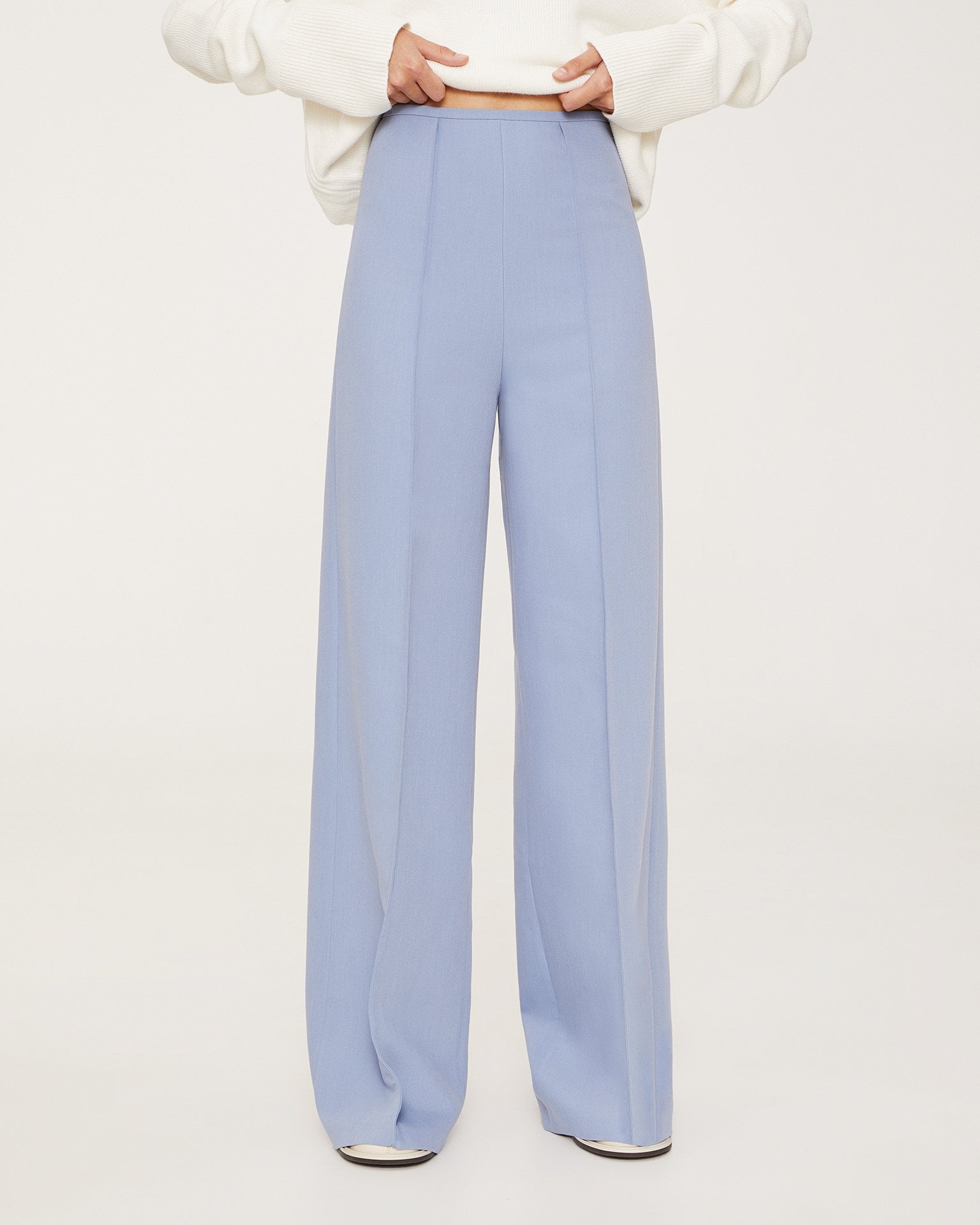 Viscose Palazzo Trousers