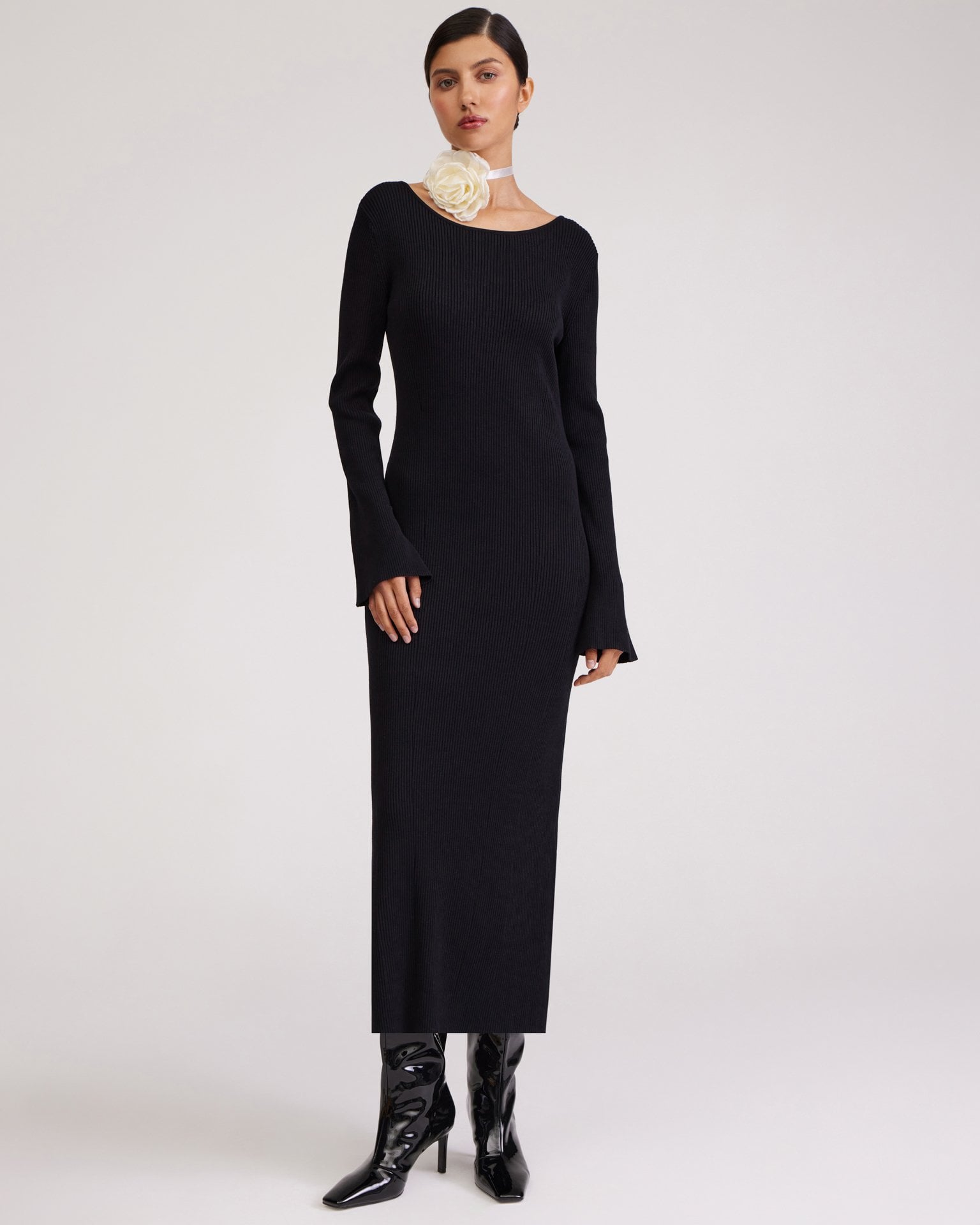 Fitted Black Dress