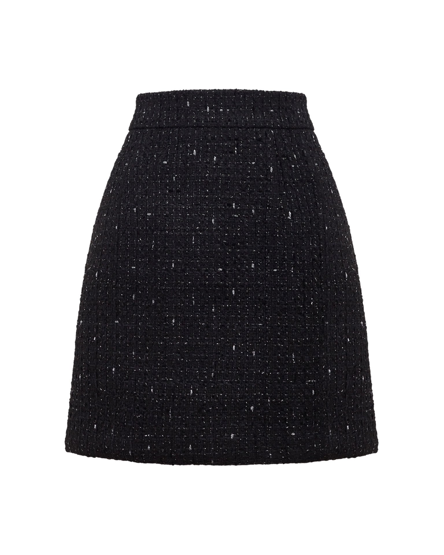 Black mini skirt