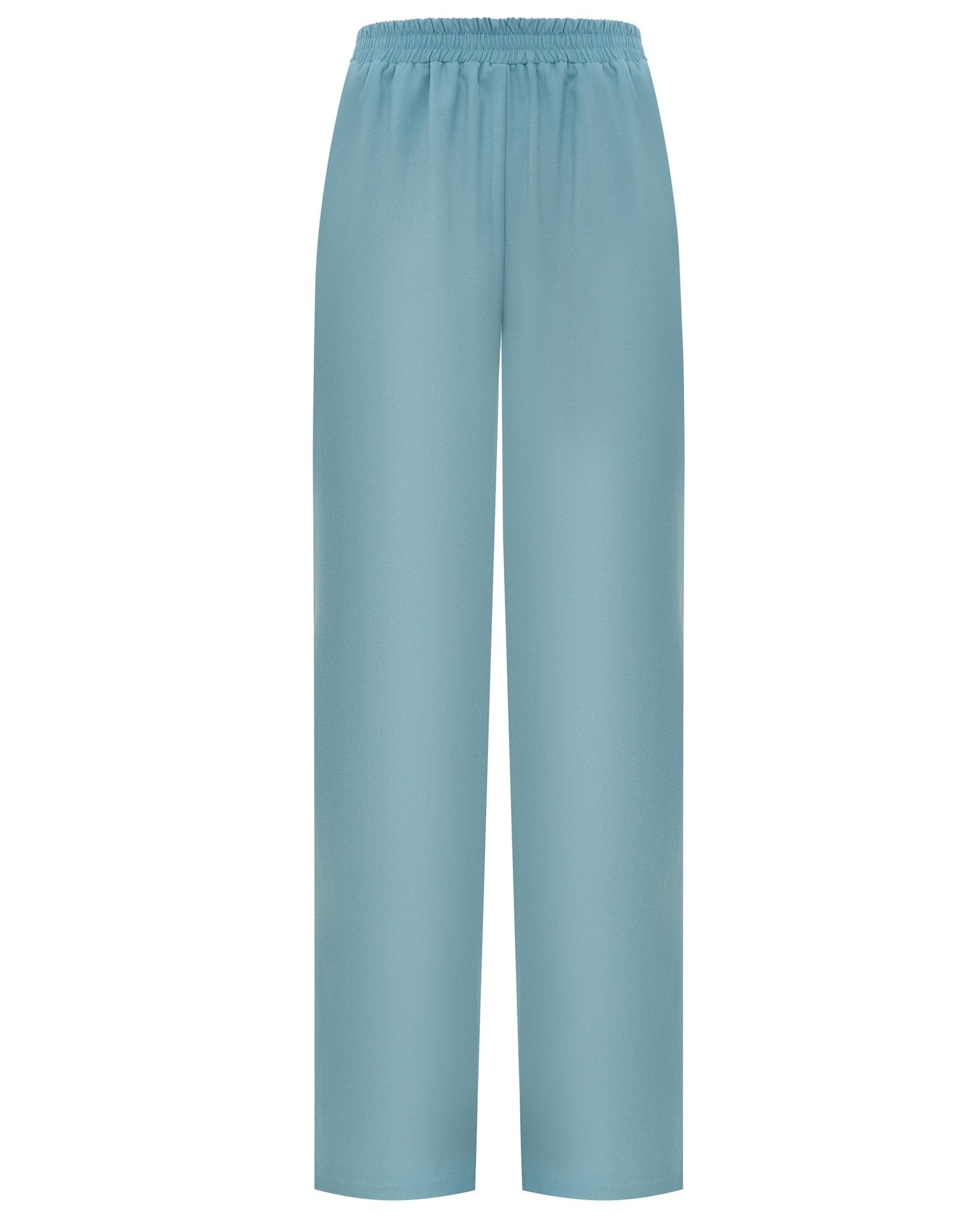 Trousers with an elasticated waistband