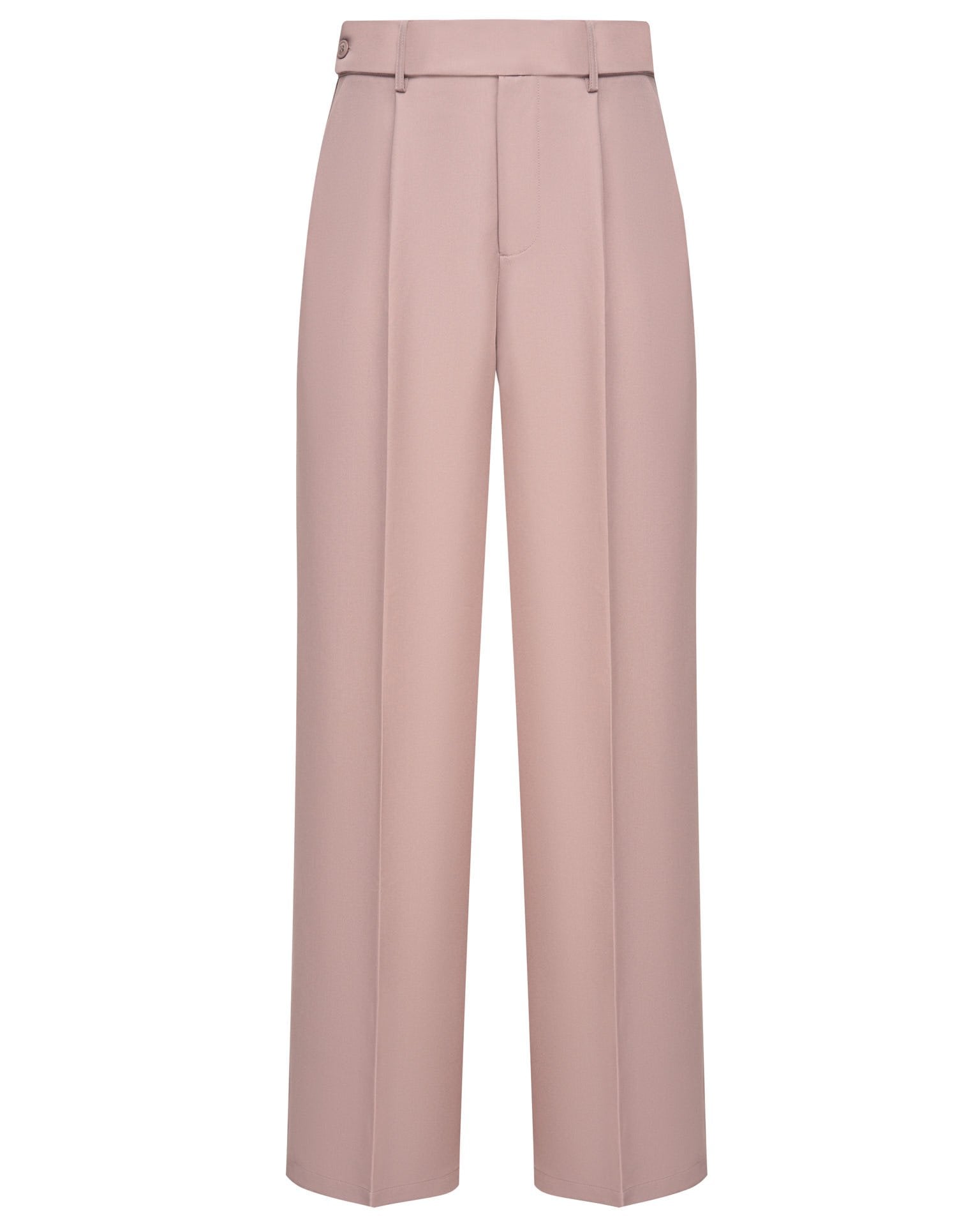 High-waisted trousers
