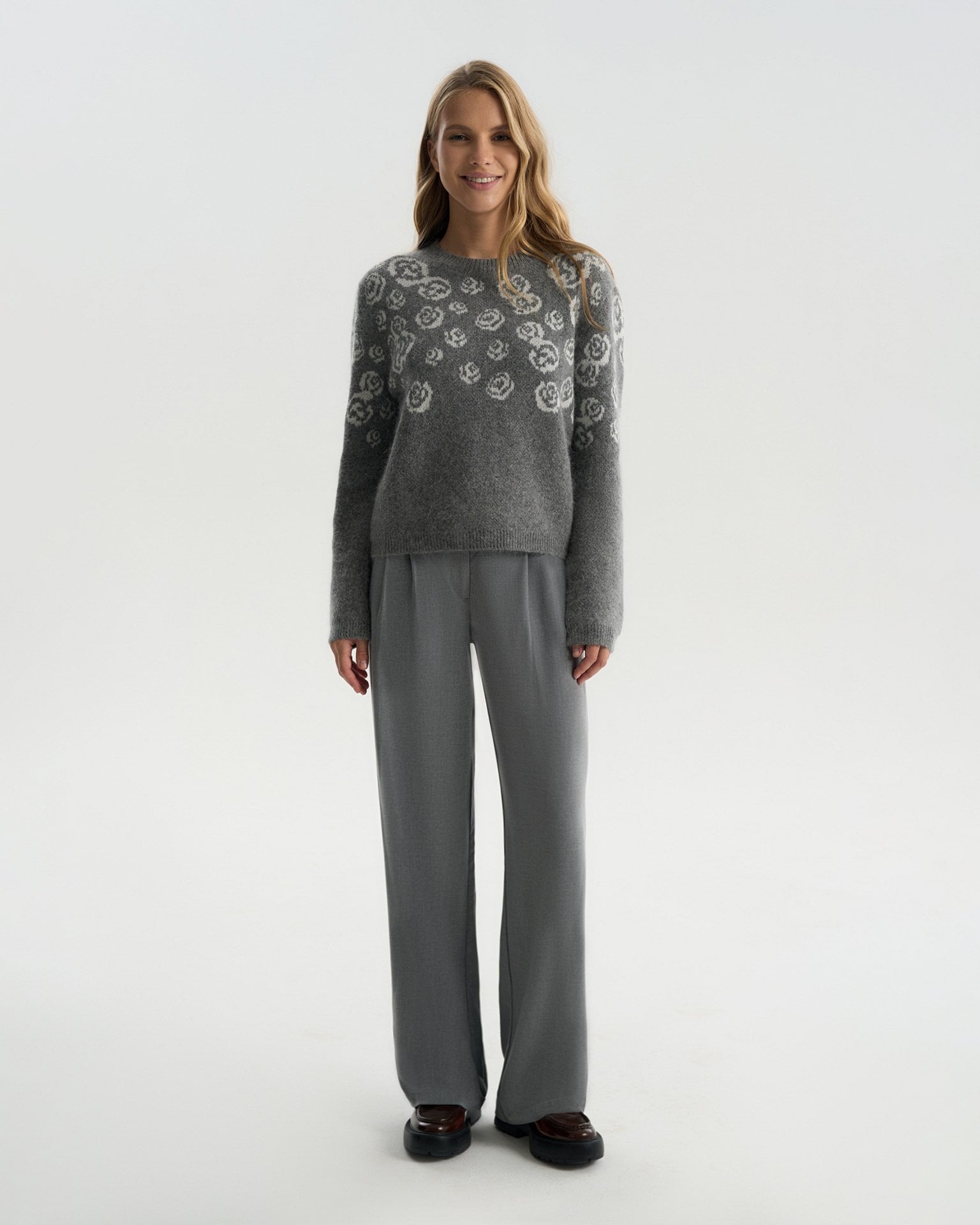 Blended wool jumper
