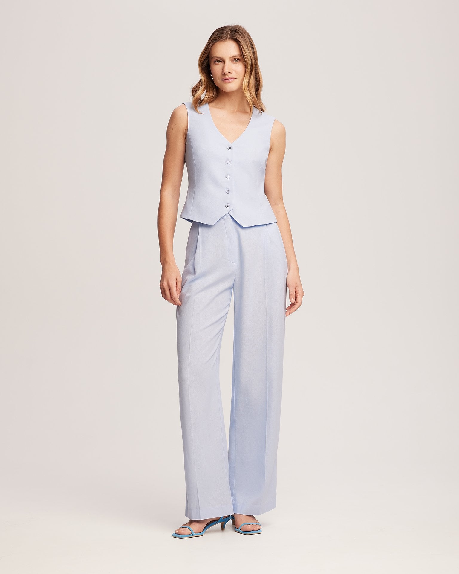 |Blue trousers