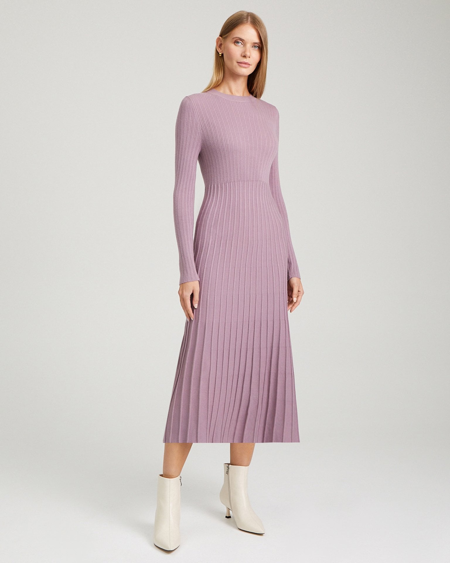 Knit Mid-Length Dress