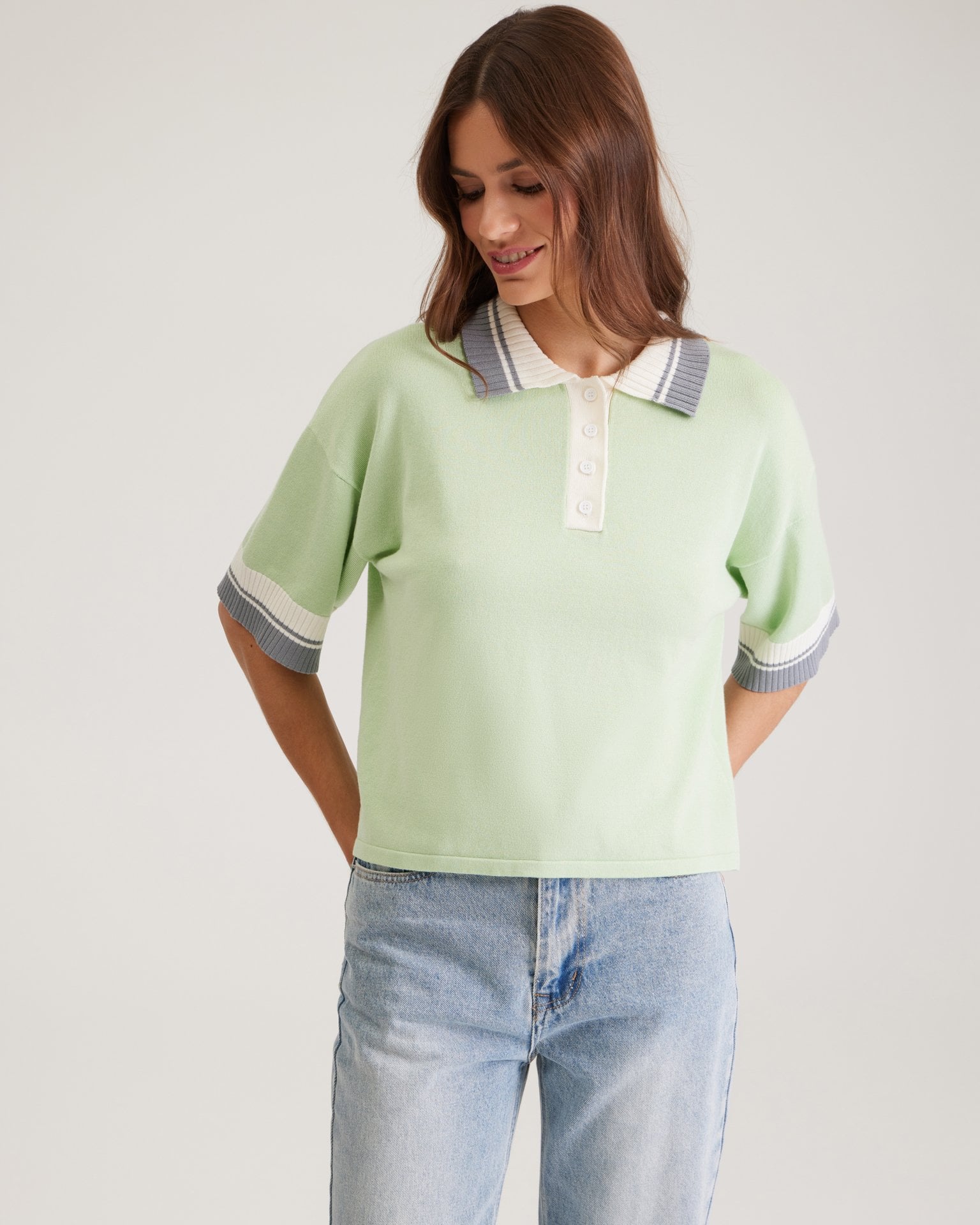 Lime polo
