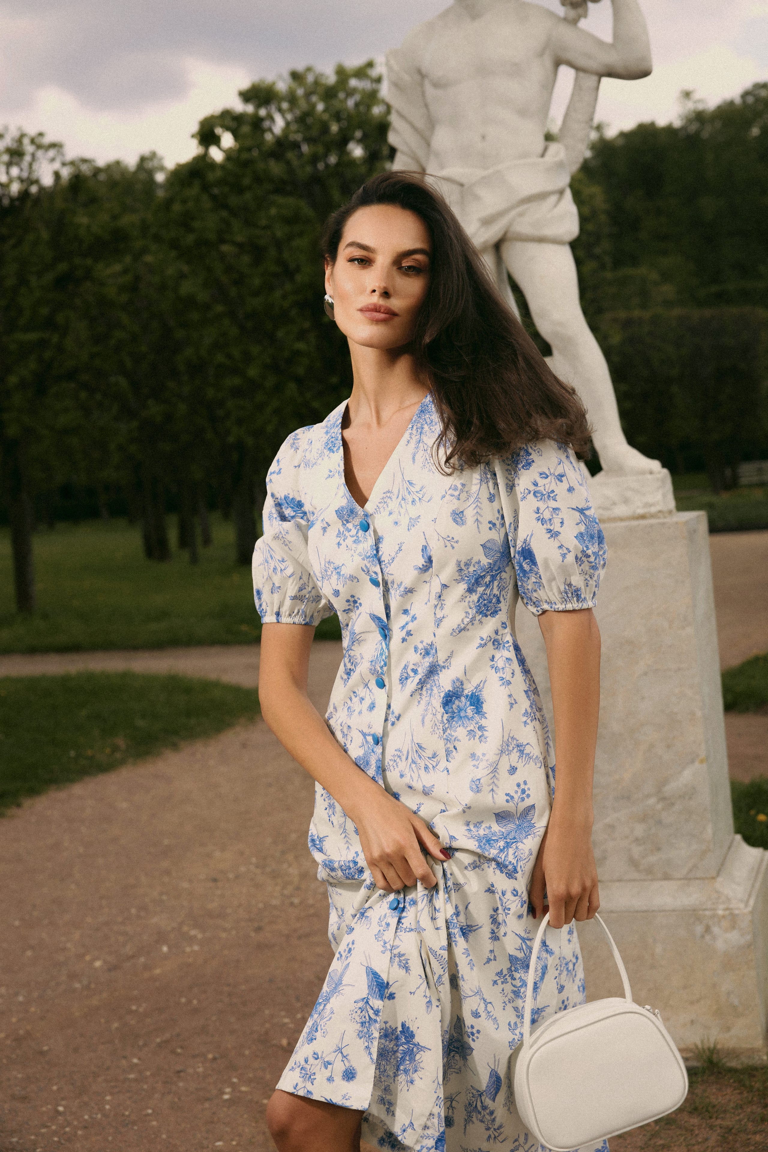 Dress with Flora print