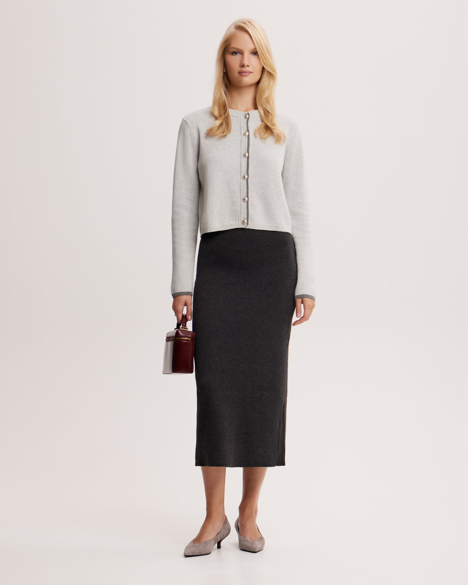 Cropped cardigan