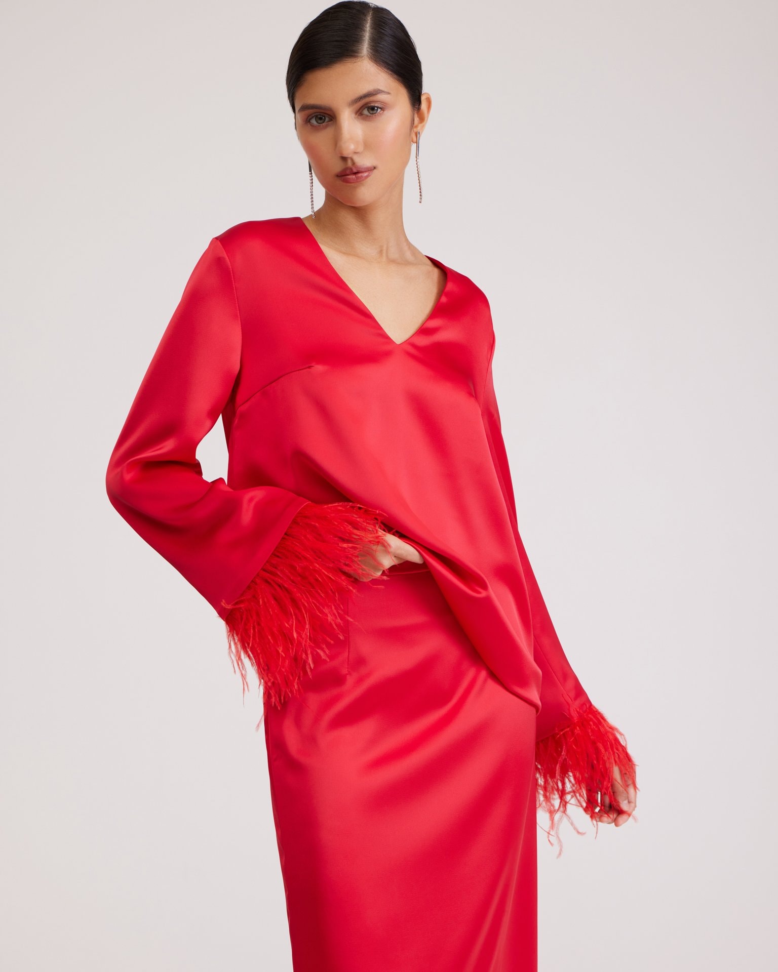 Scarlet Blouse, Red