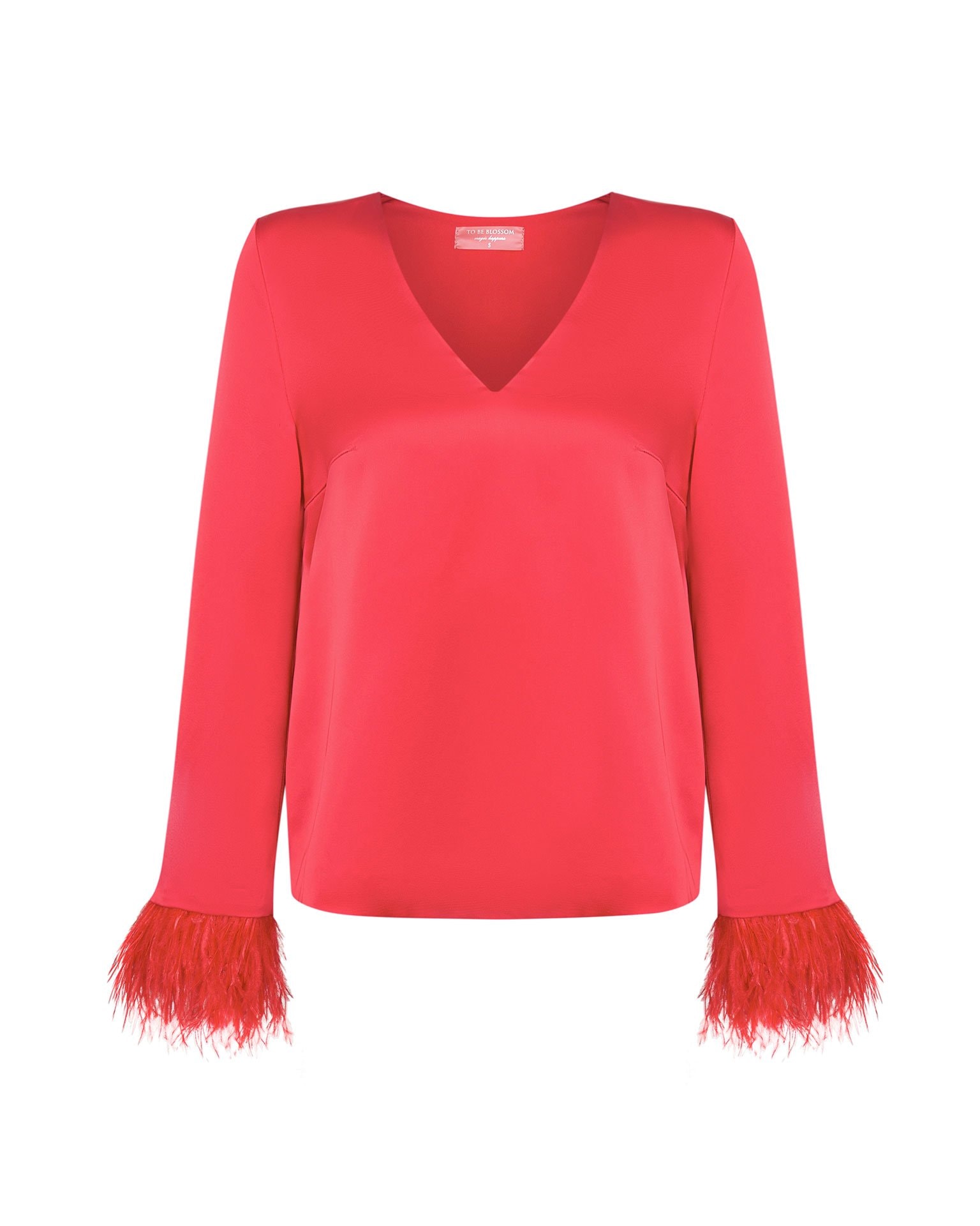 Scarlet Blouse, Red — photo 7