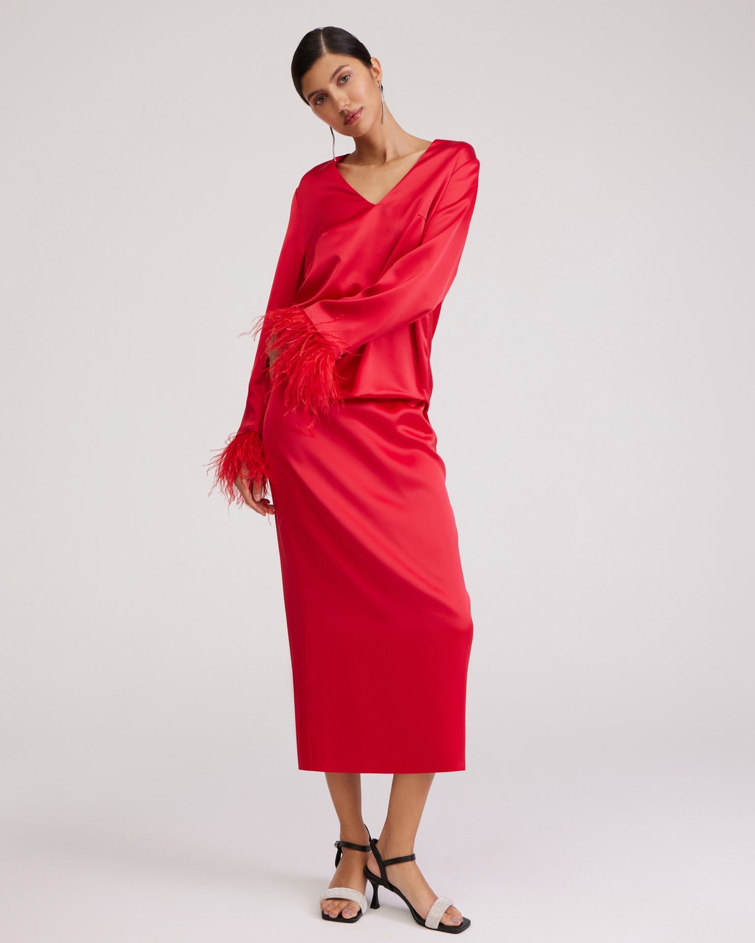 Scarlet Blouse, Red — photo 3