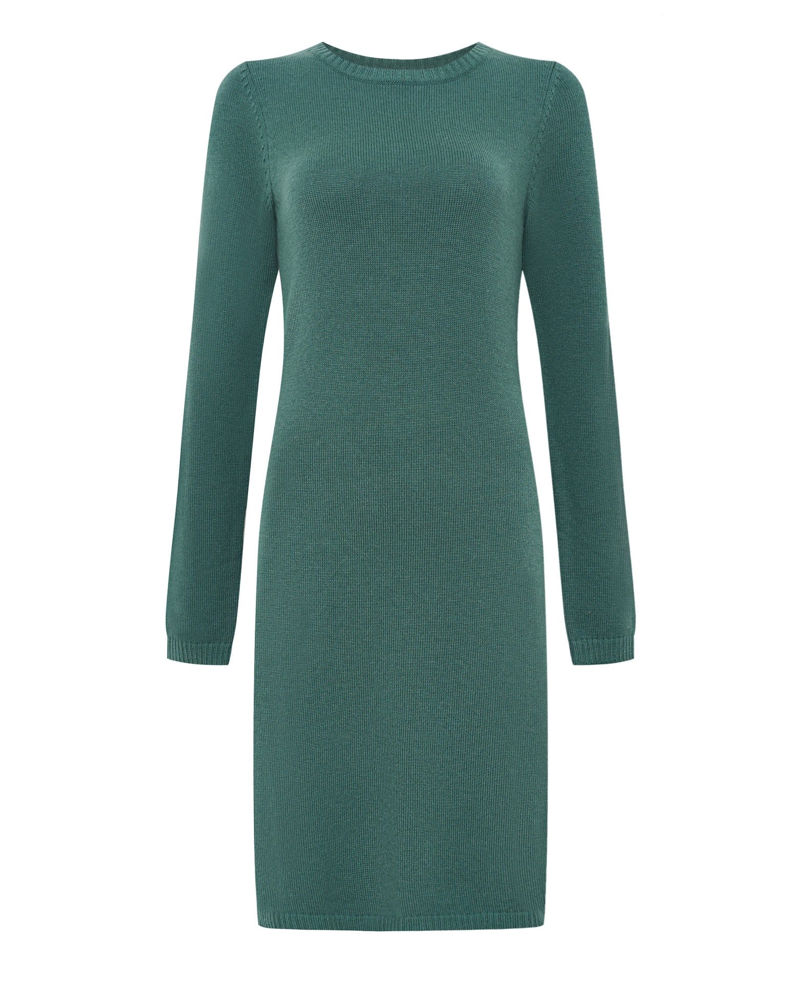 Knit dress, Venetian Green