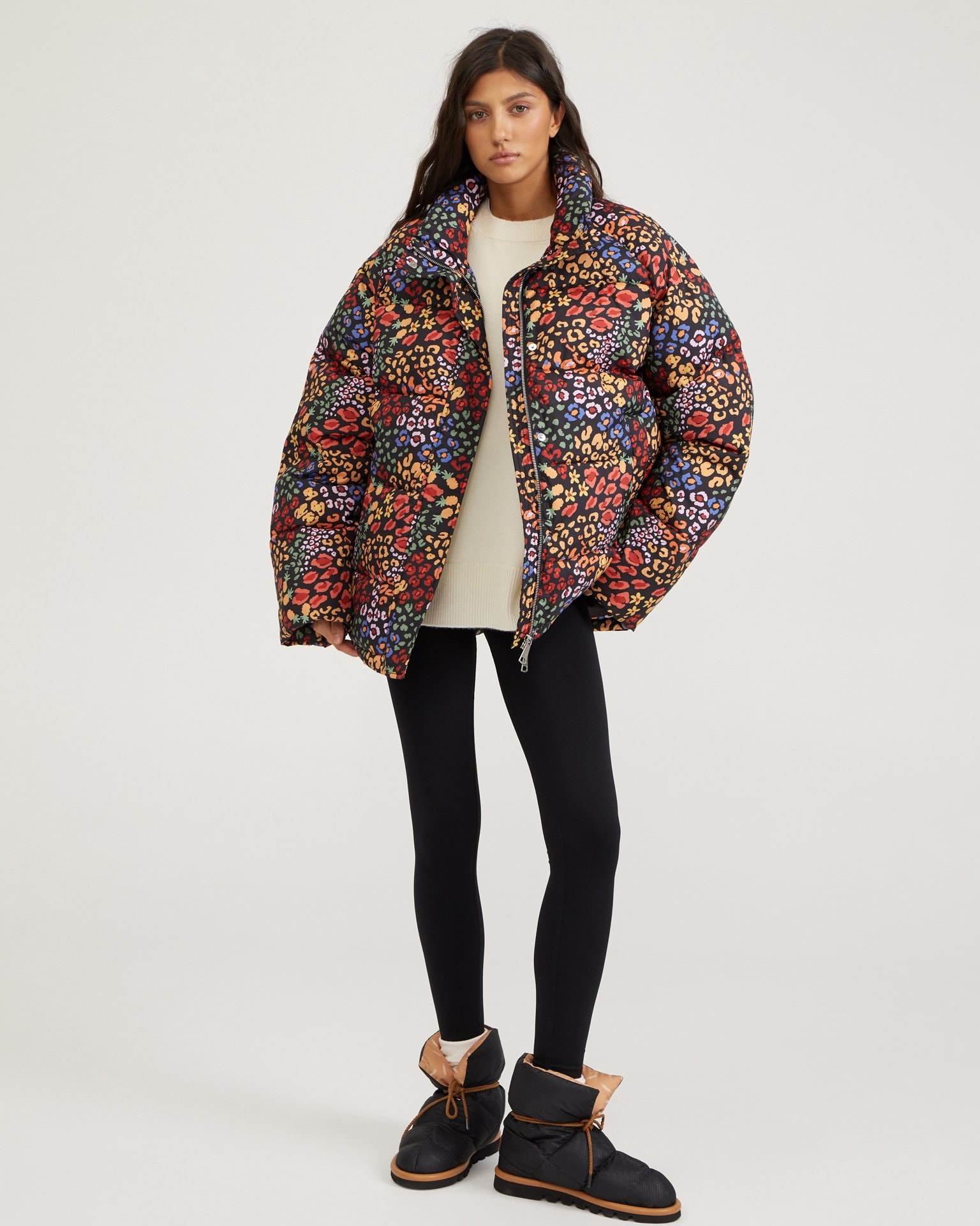 Jungle down jacket, Multicolour