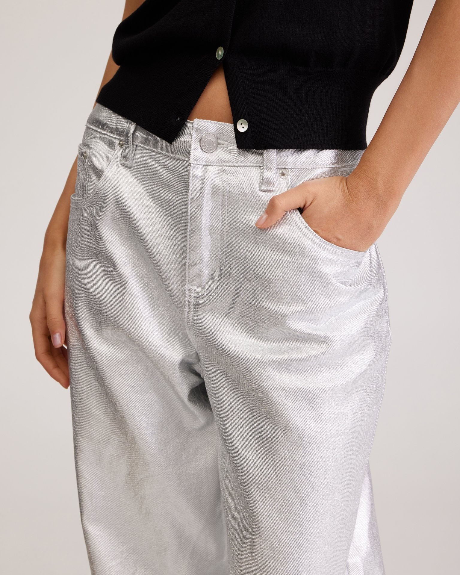 Silver Jeans, Silver — photo 8
