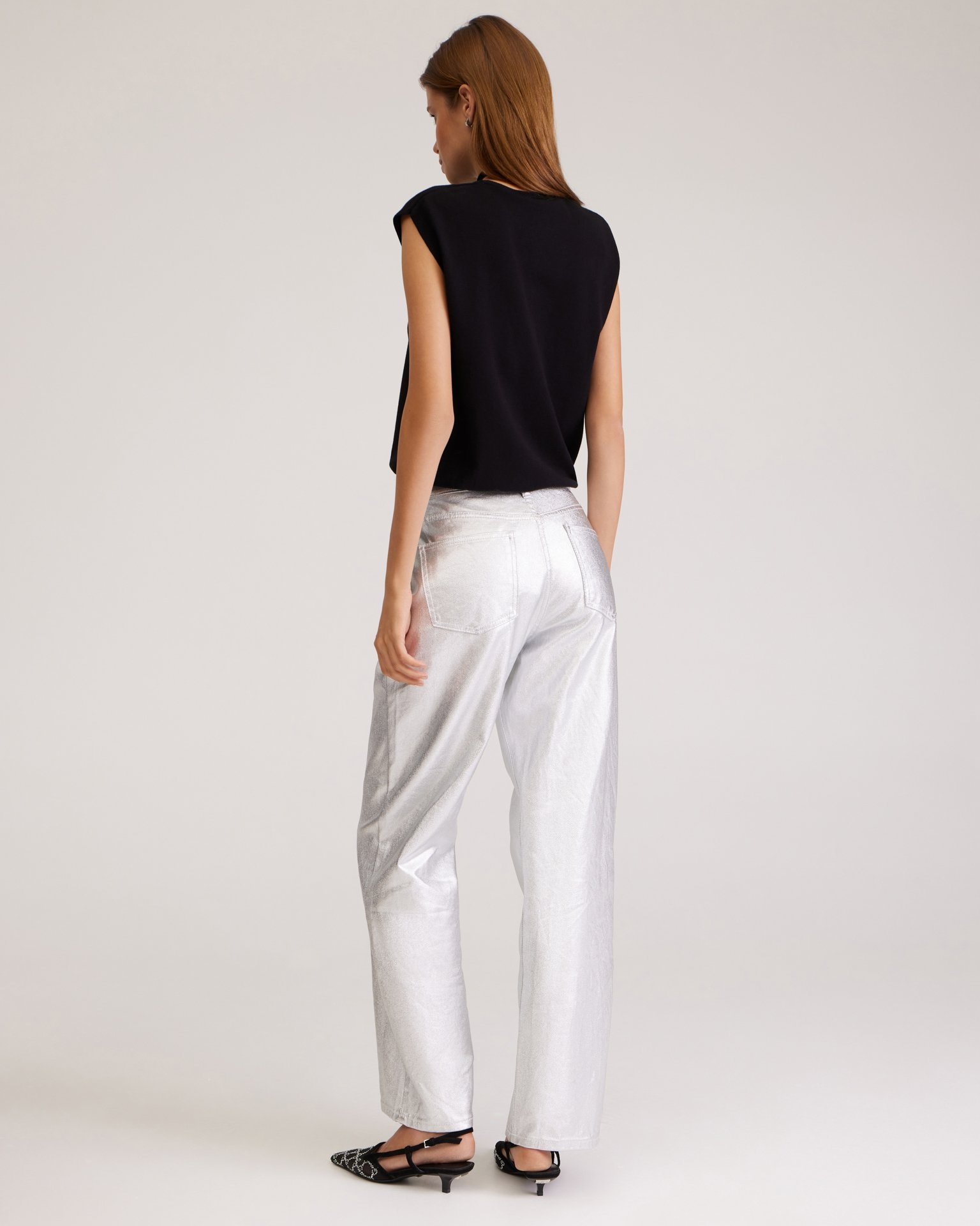 Silver Jeans, Silver — photo 4