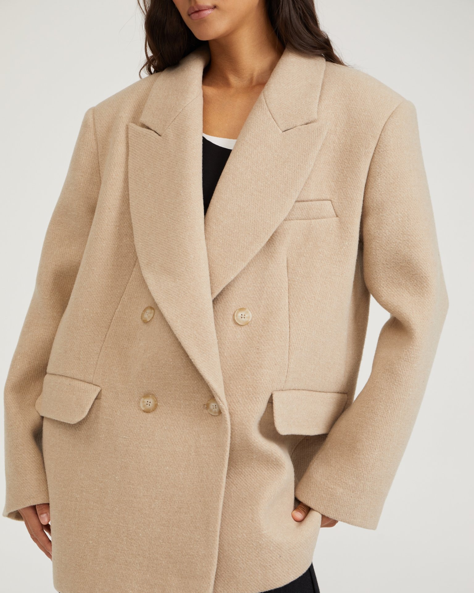 Insulated jacket, Beige — photo 7