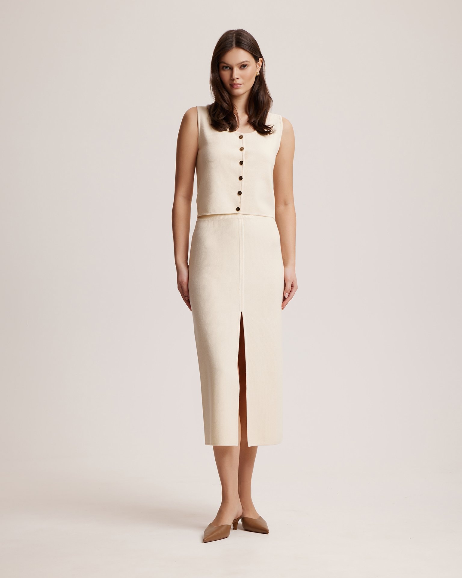 Milk-coloured top, Milky — photo 2