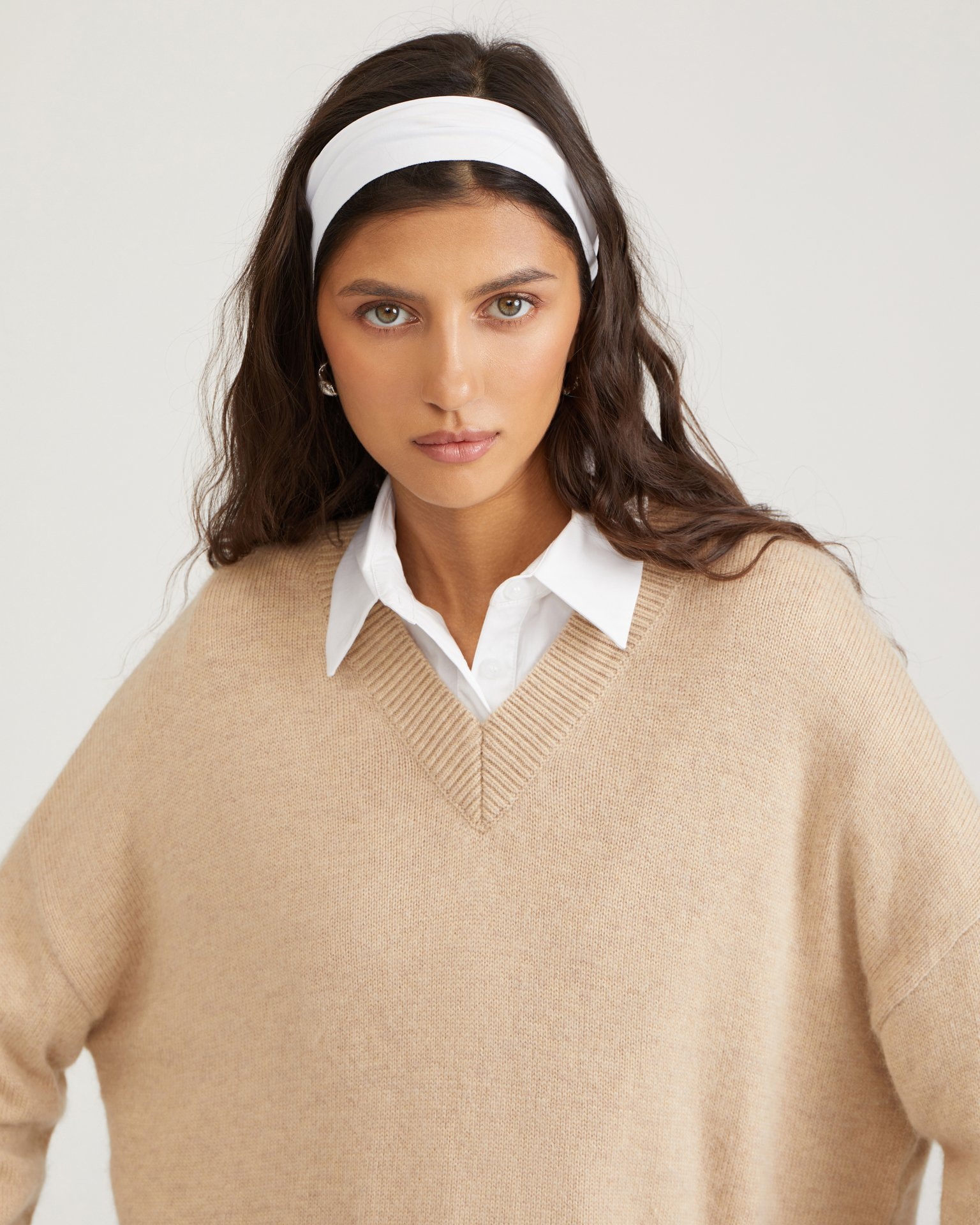 Knitted set, Beige — photo 7