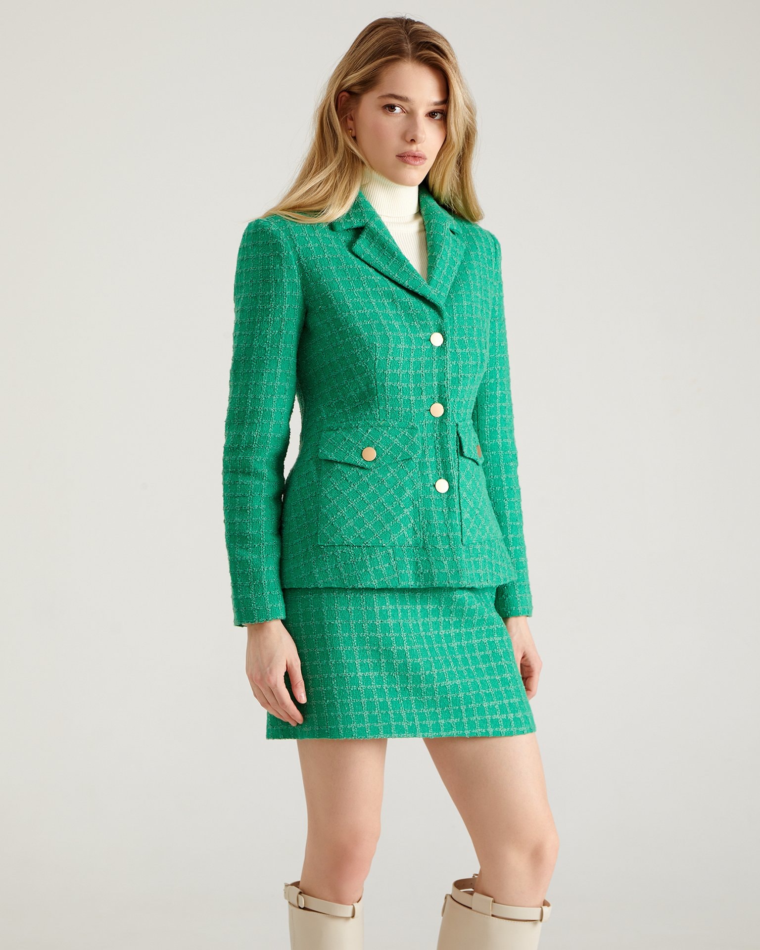 Tailored jacket, Green