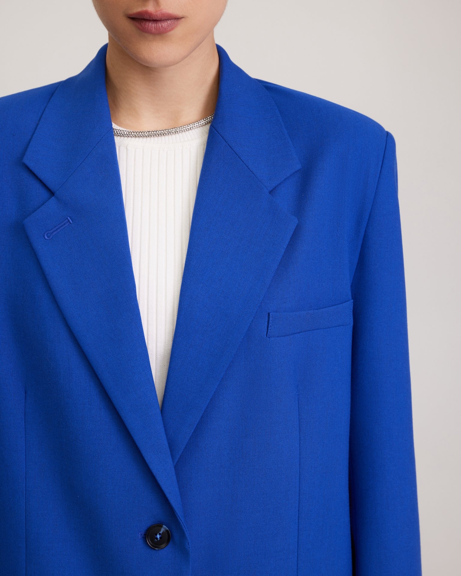 Electric blue jacket, Blue — photo 9