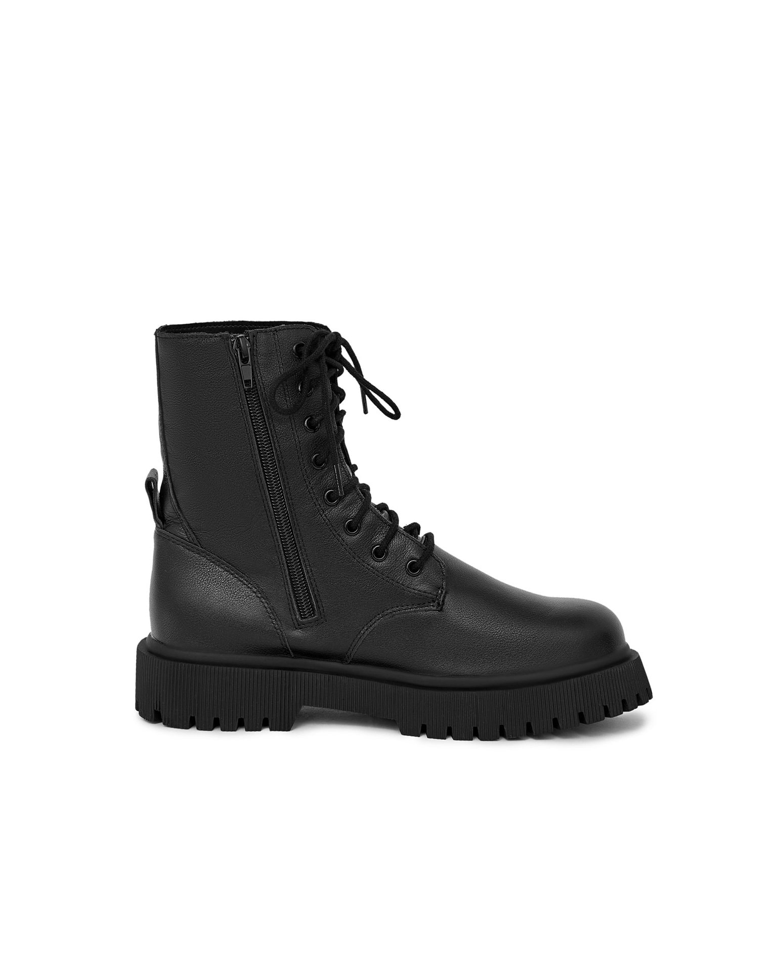 Lace-up boots, Black — photo 6