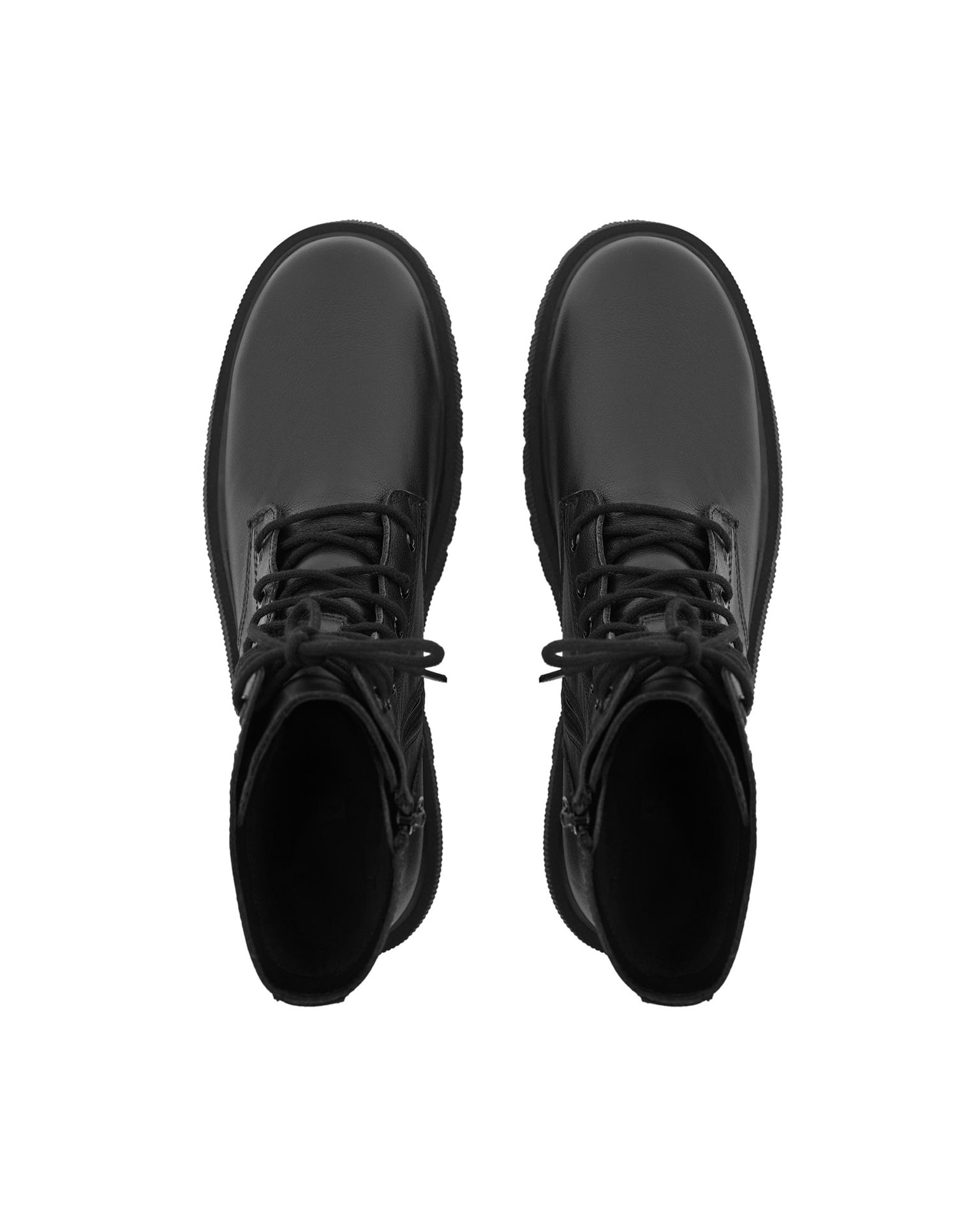 Lace-up boots, Black — photo 5