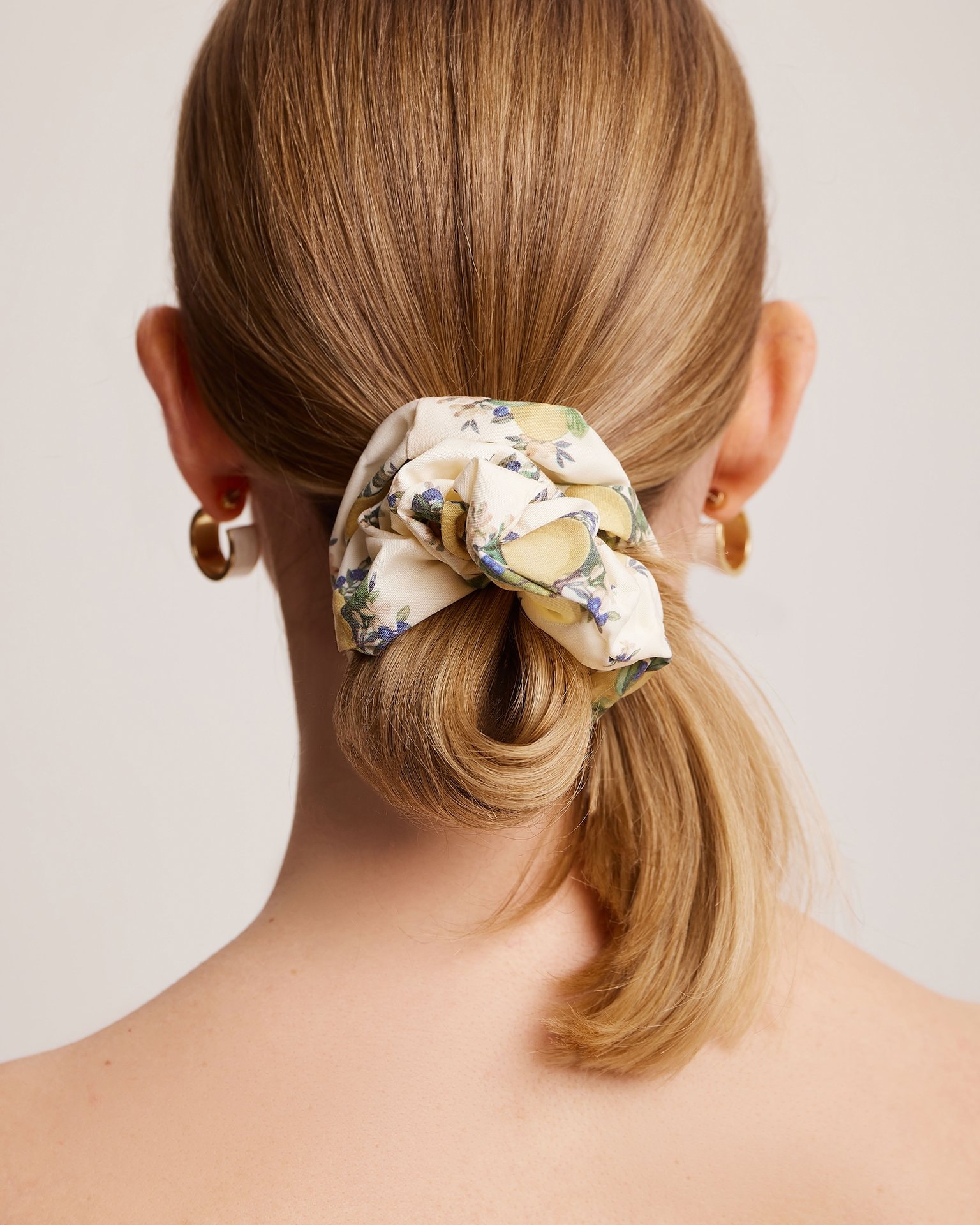 Lemon hair tie, Light Beige