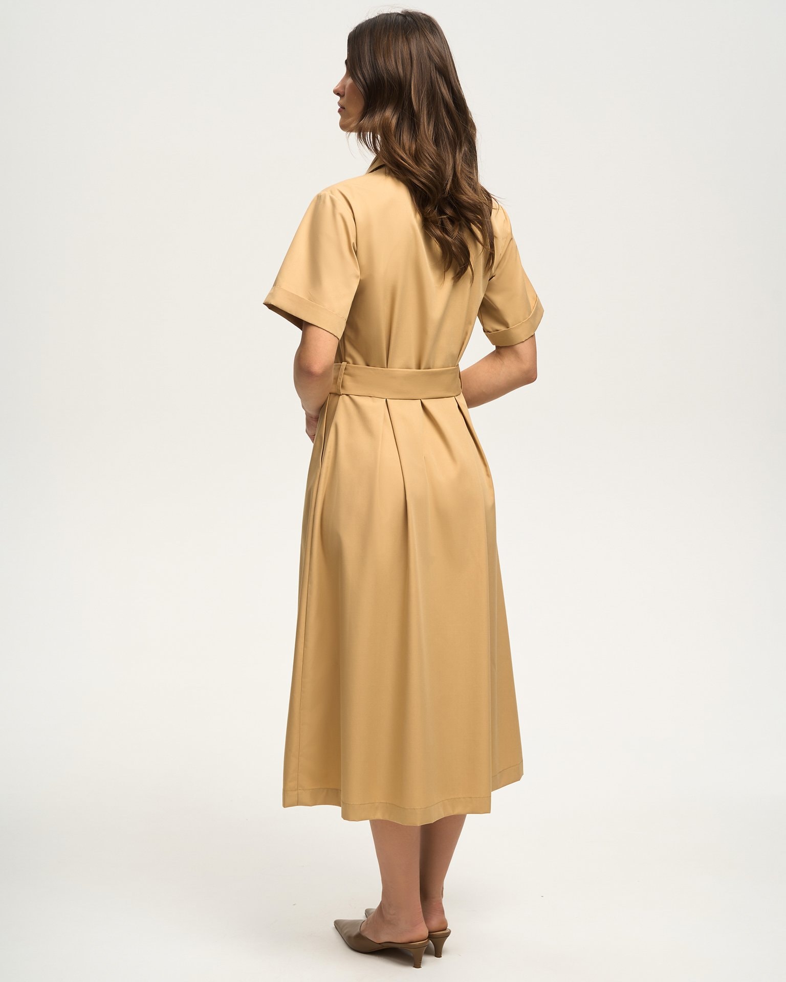Sand-coloured dress, Sand — photo 4