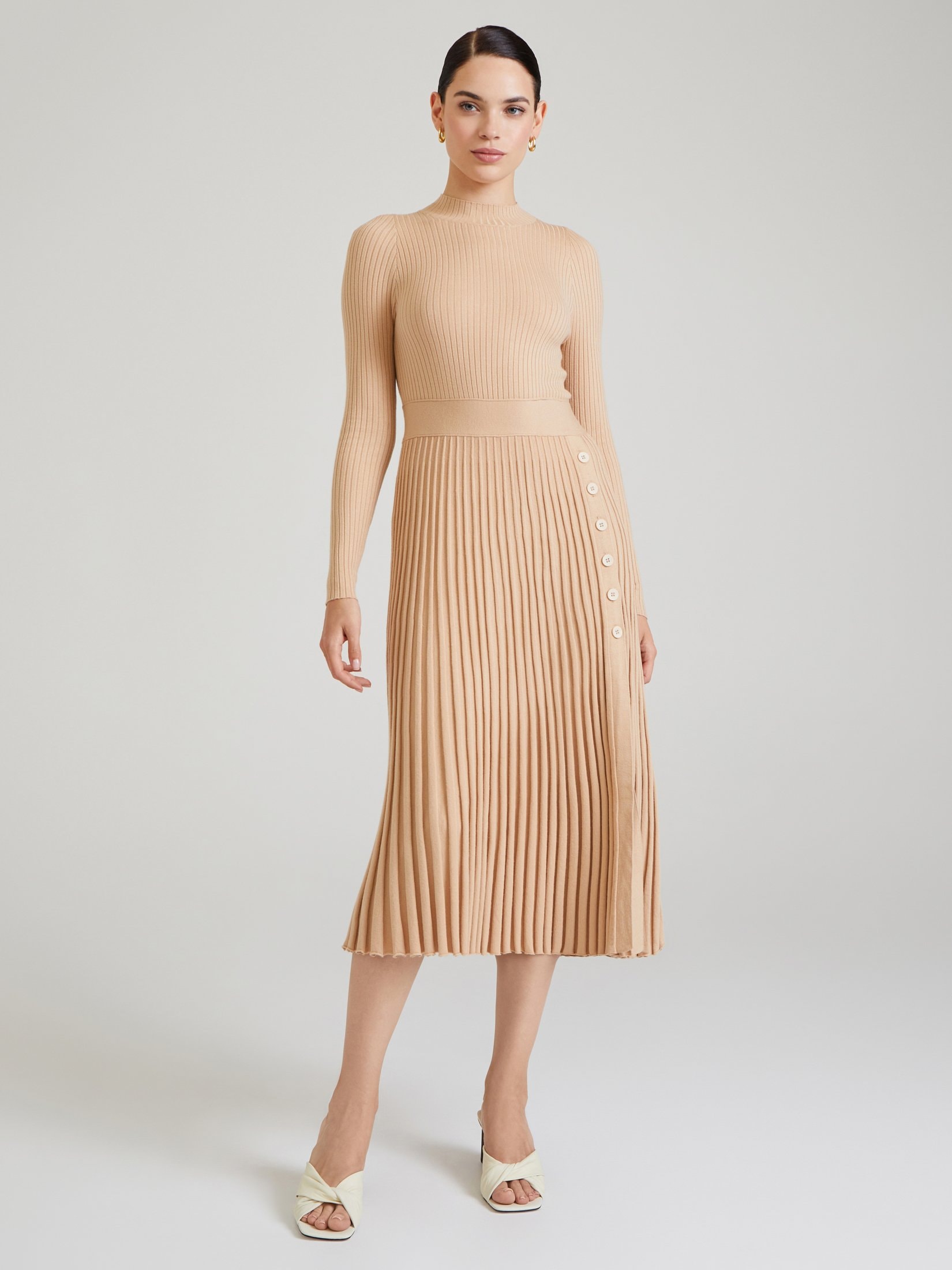 Beige dress, Beige