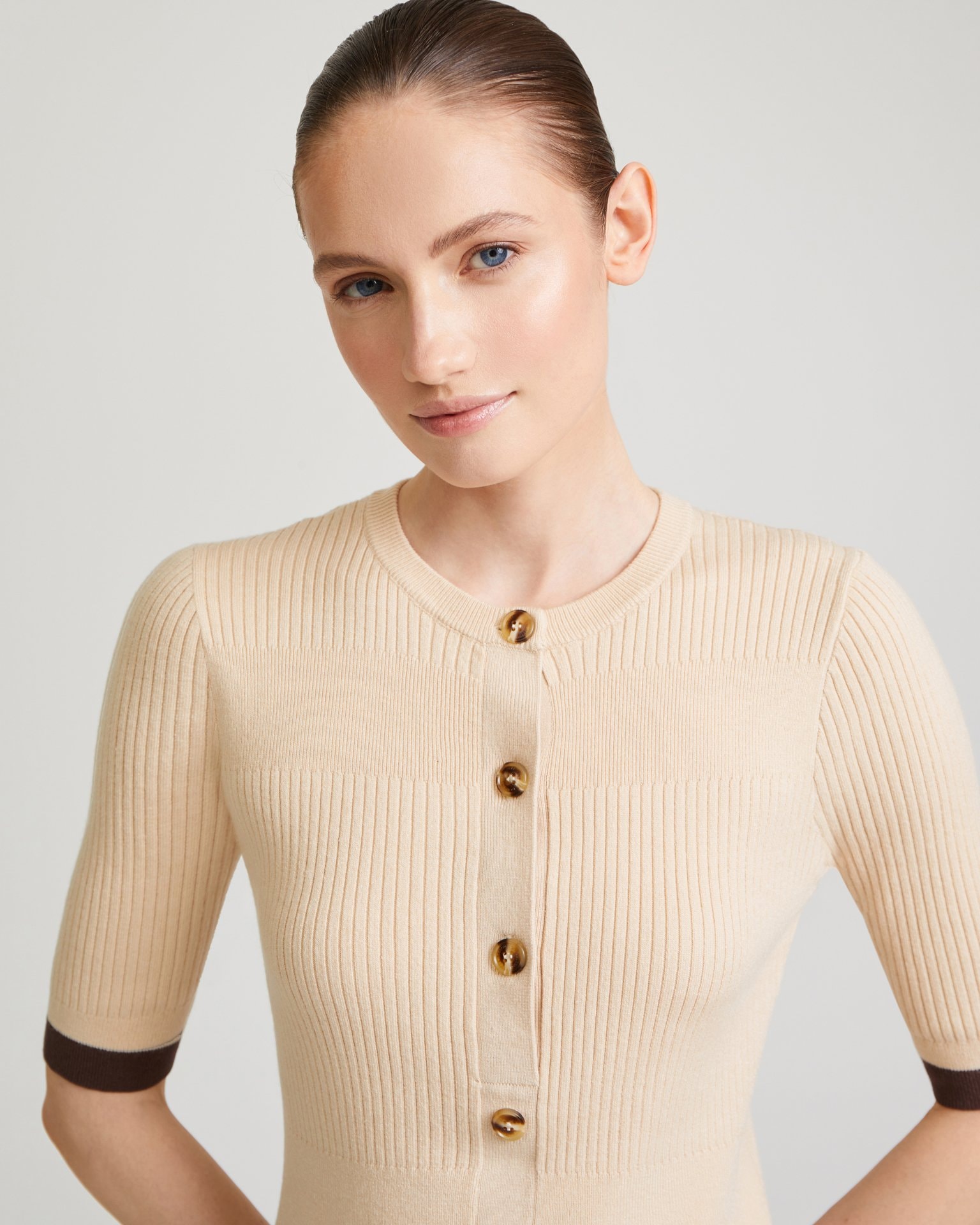 Beige dress, Beige — photo 5