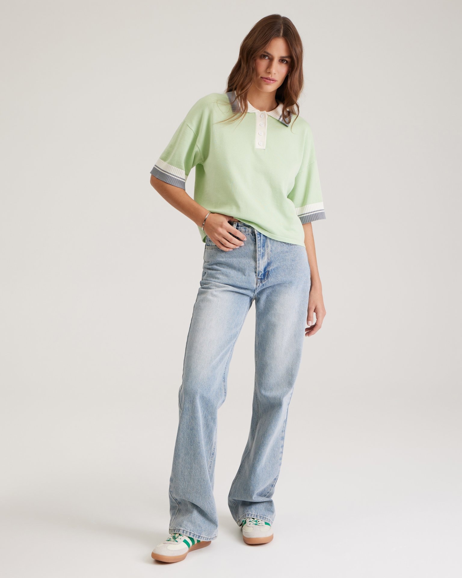 Lime polo, Green — photo 3