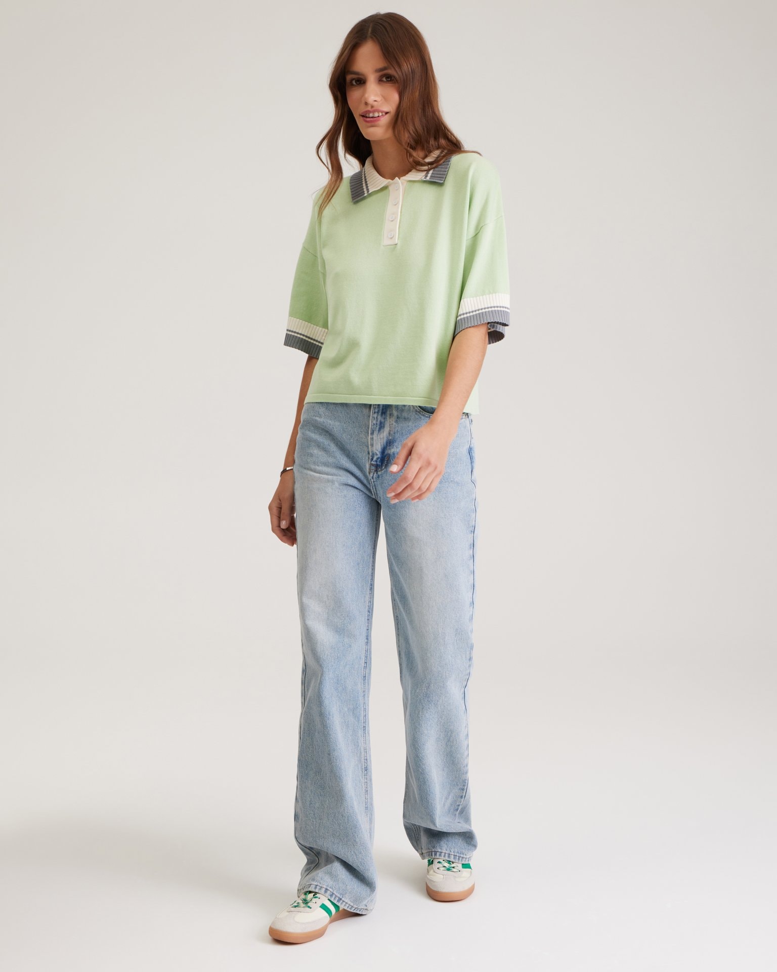 Lime polo, Green — photo 5