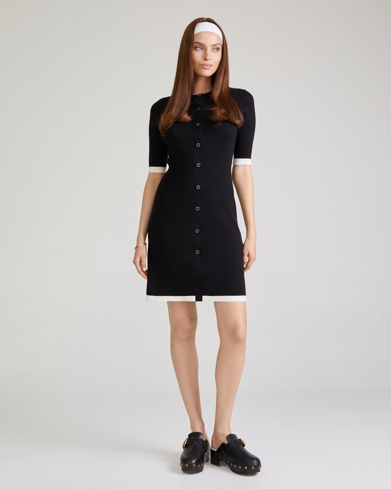 Black Short Dress, Black