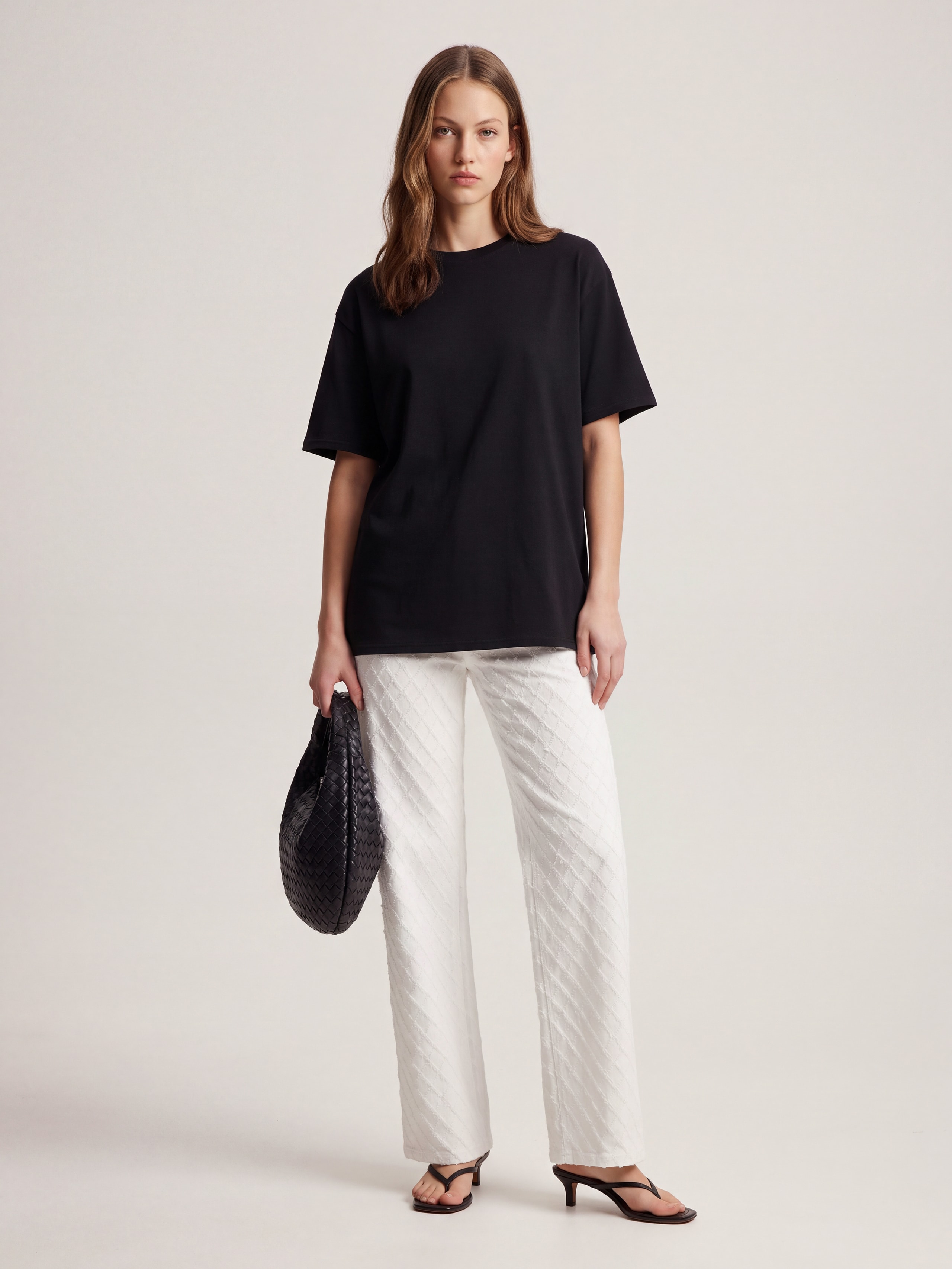 Black t-shirt, Black — photo 3