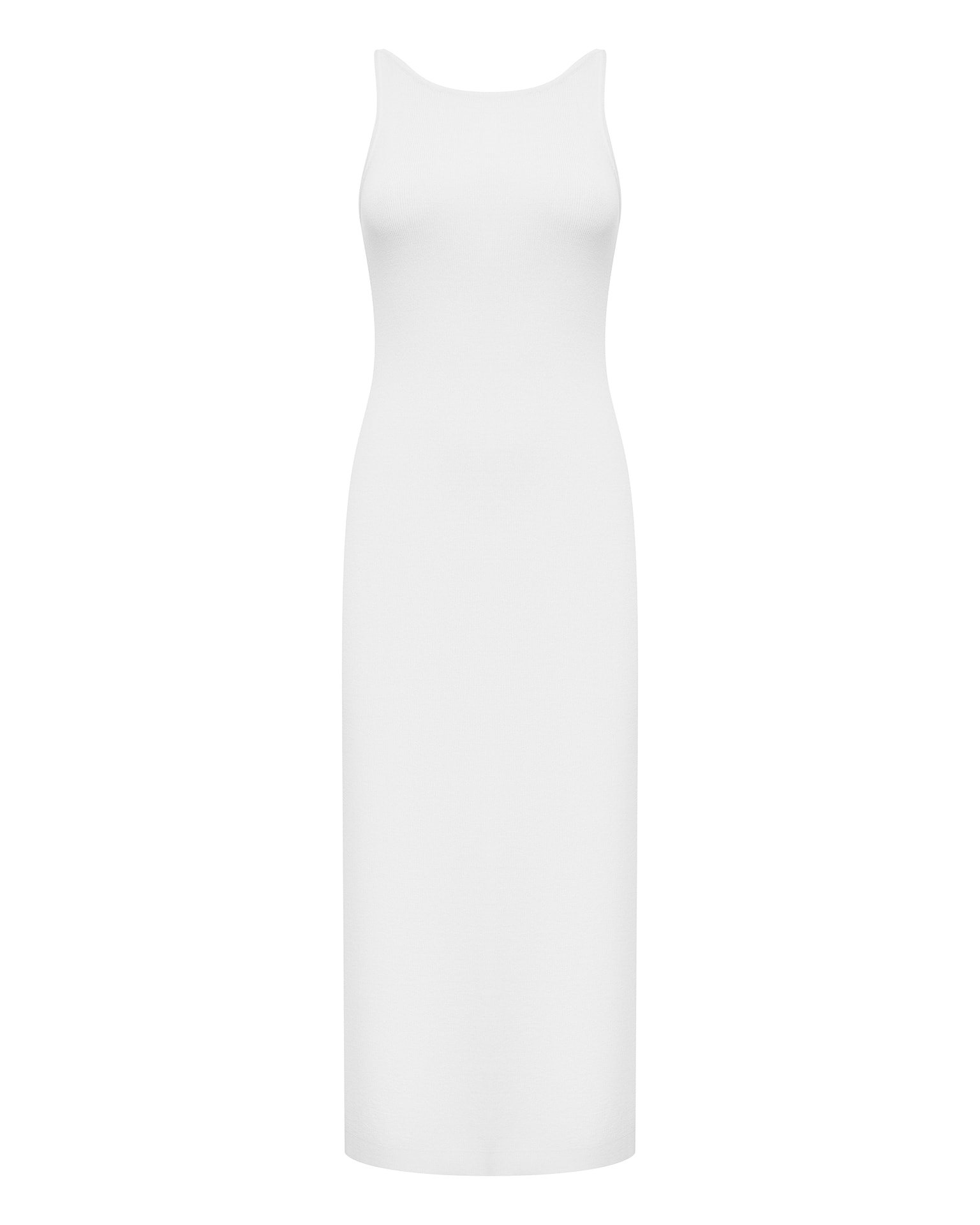 Cream-coloured dress with thin straps, Milk — photo 7
