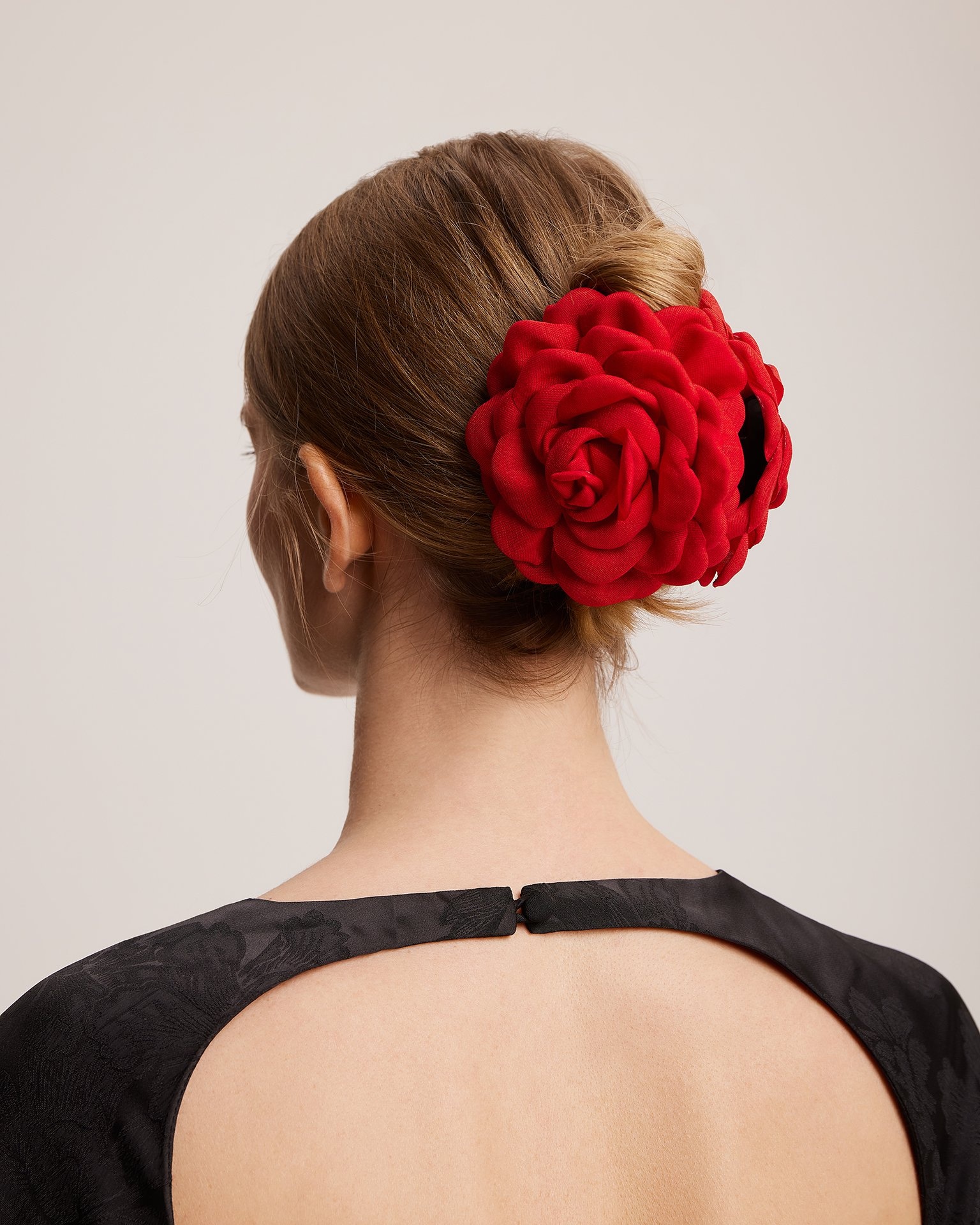 'Rose' hair claw clip