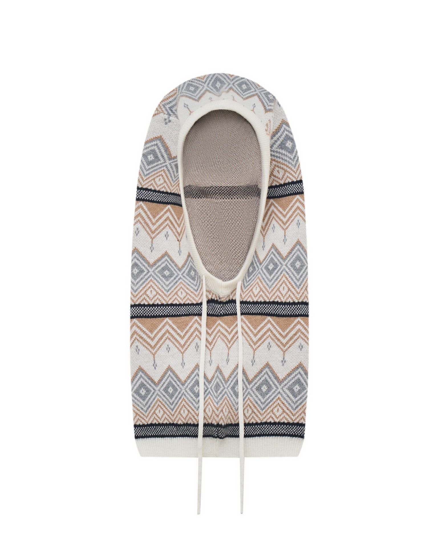 Hood Scarf with Print