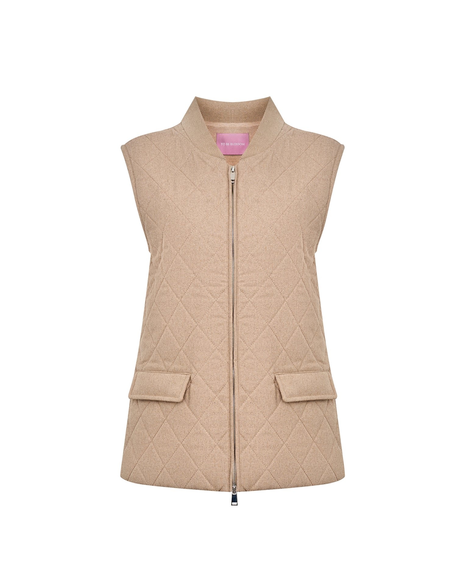 Straight-cut gilet