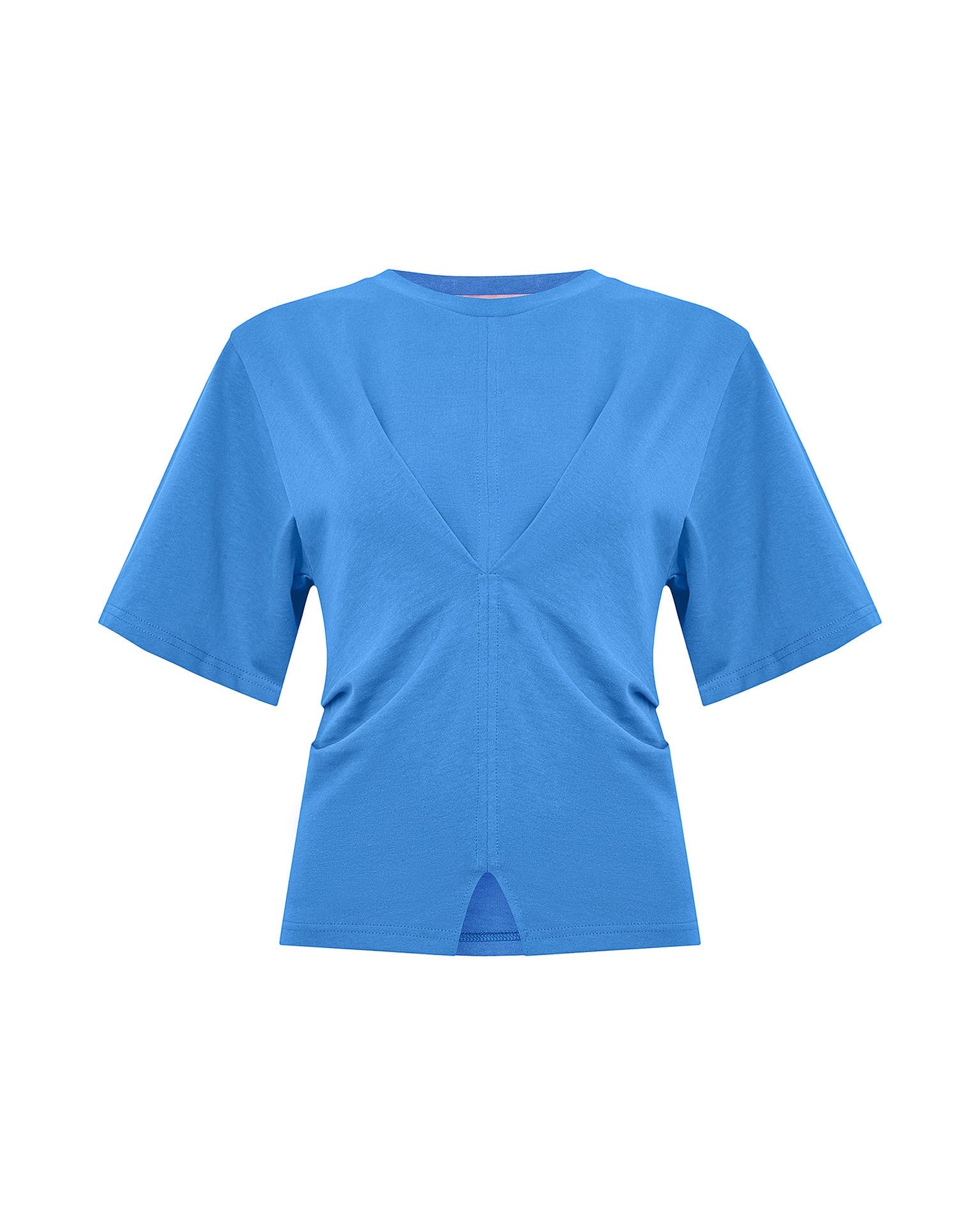 Fitted t-shirt in blue