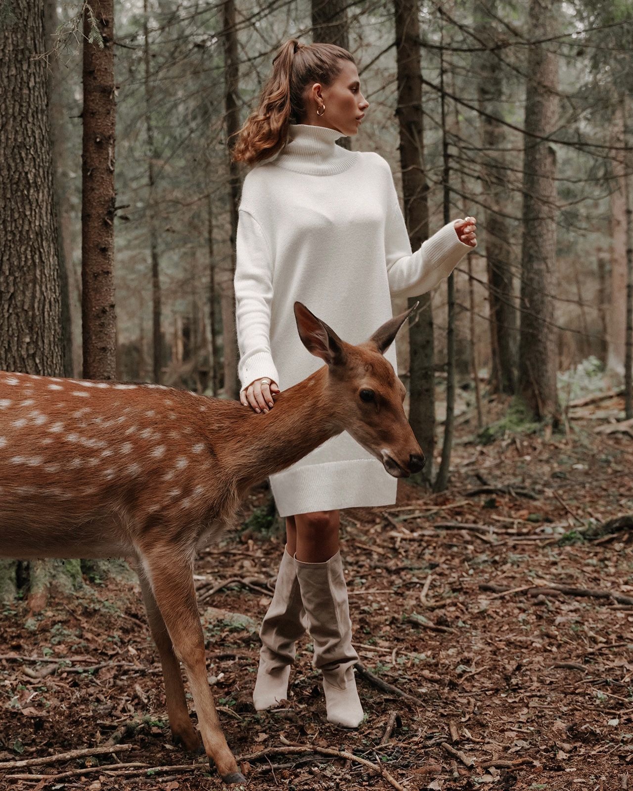 Sweater dress