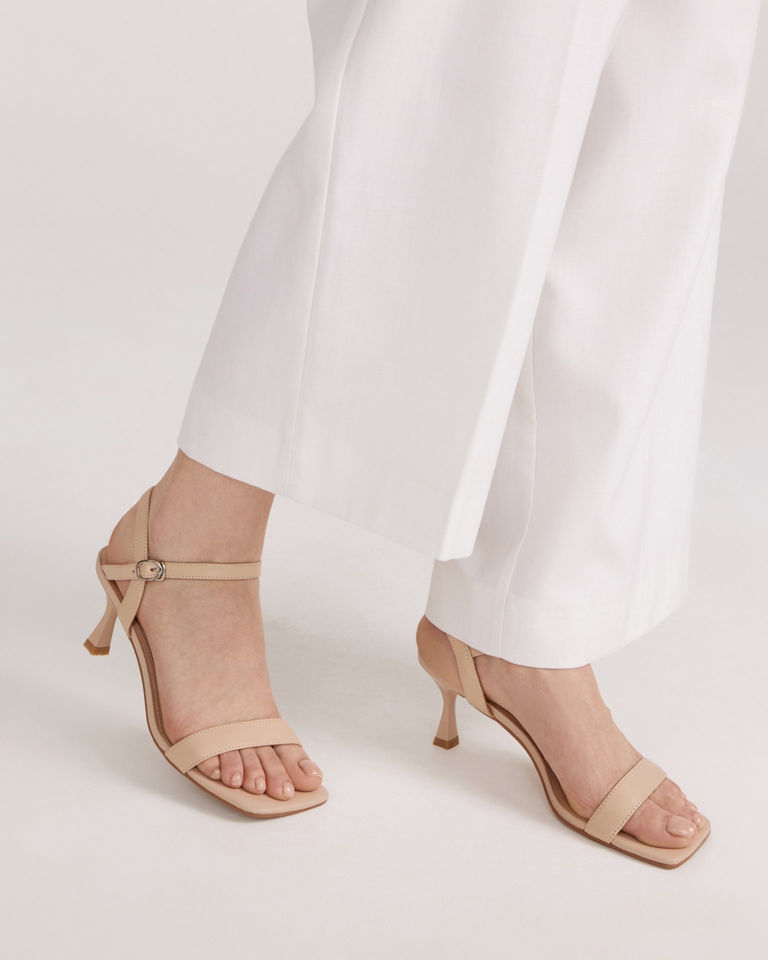 Beige sandals