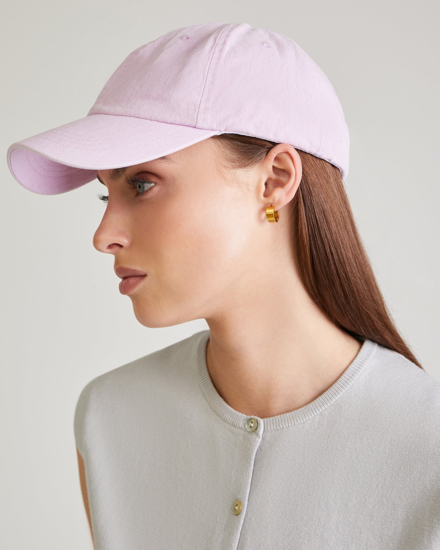 Pink baseball cap