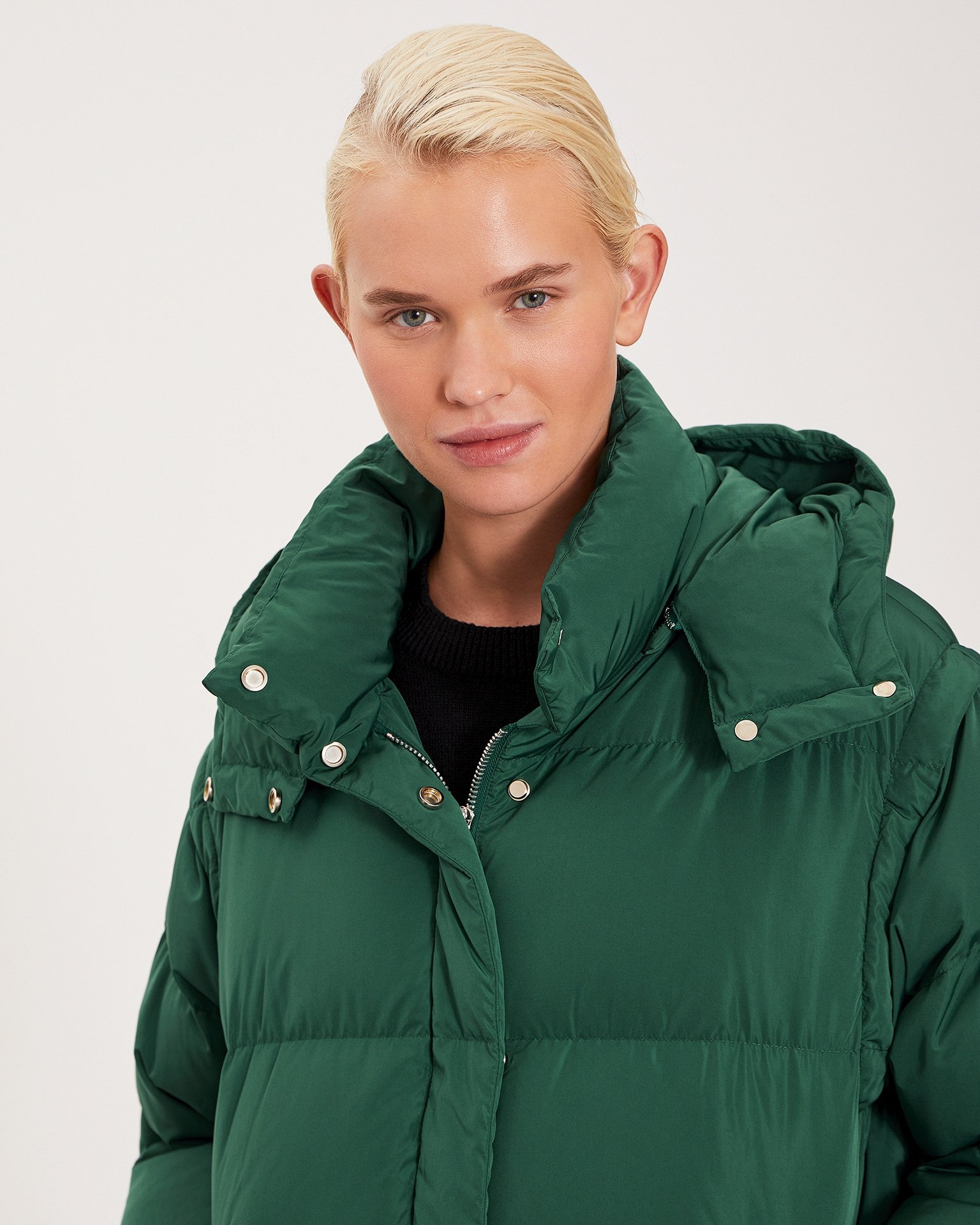 Green Down Jacket