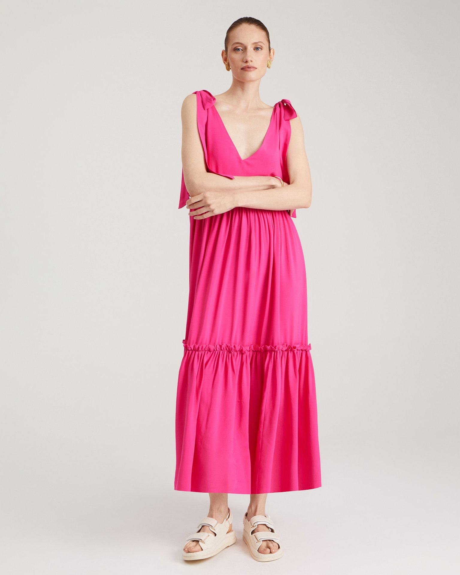 Fuchsia sundress
