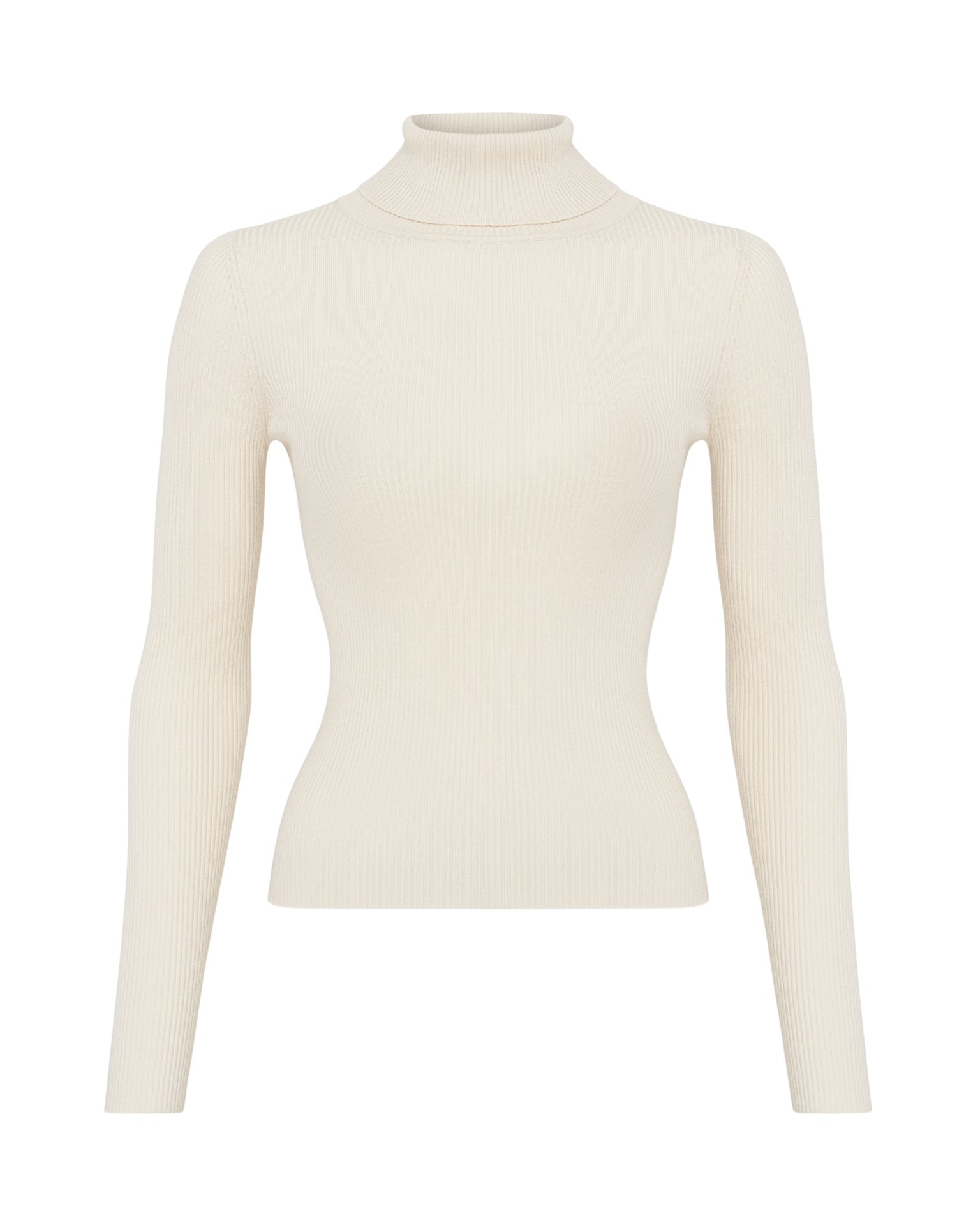 Long-sleeved turtleneck