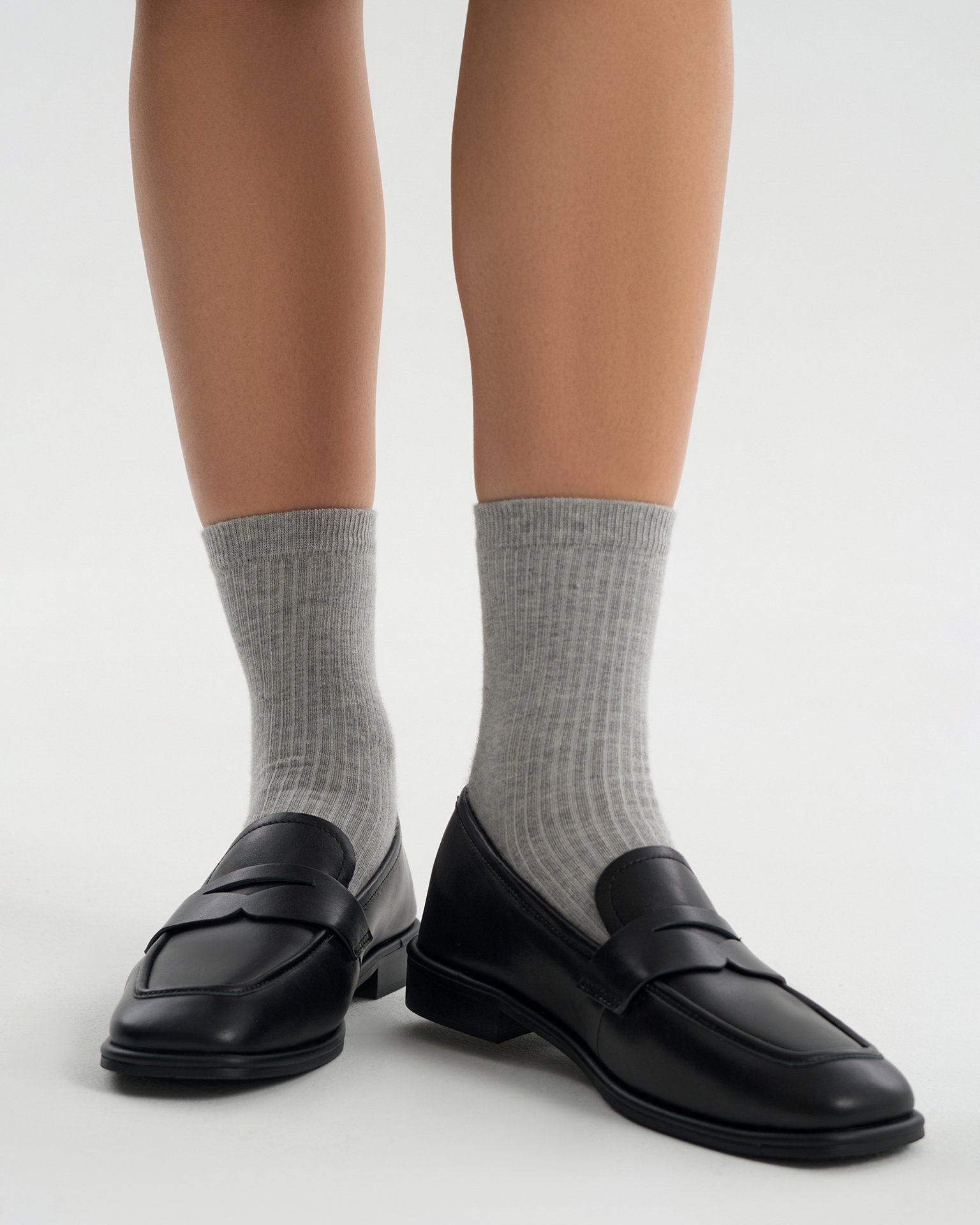 Loafers in genuine leather with an ultra-soft insole