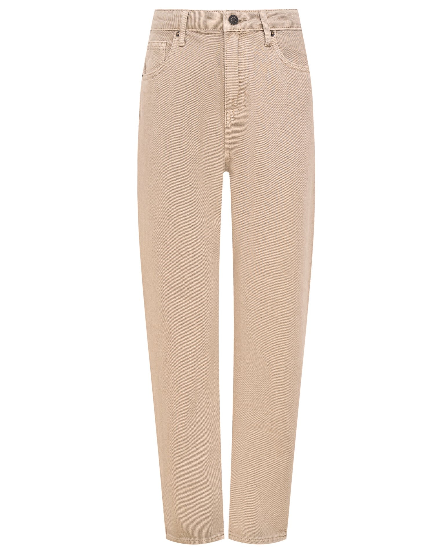 Beige mom jeans