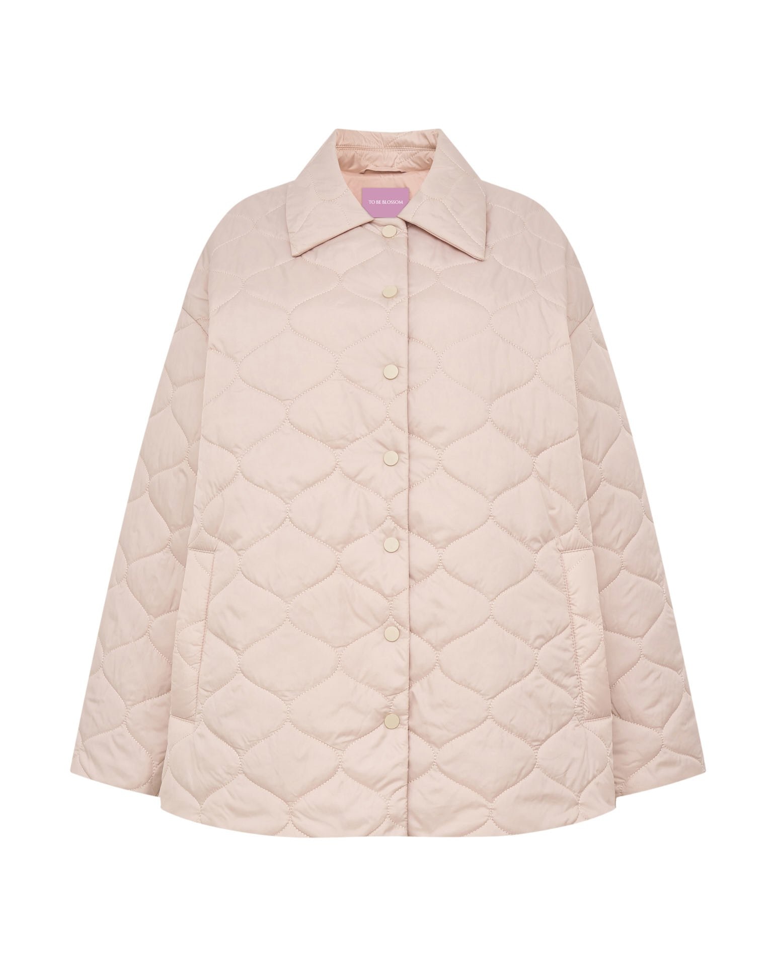 Beige Collared Jacket