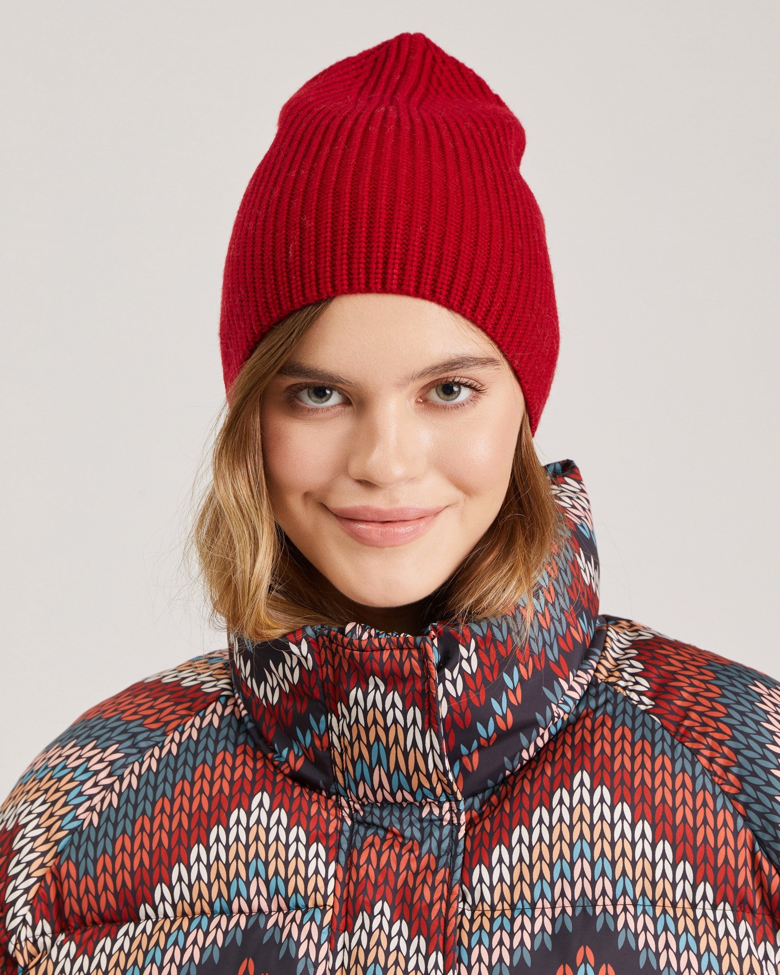 Red beanie