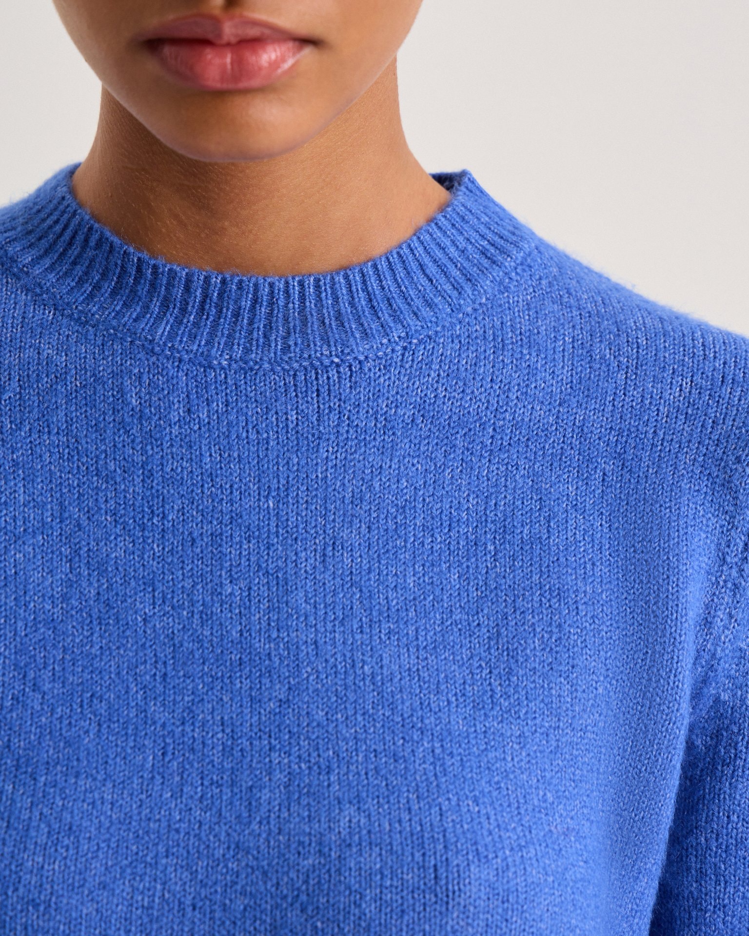Straight-cut jumper, Blue — photo 10