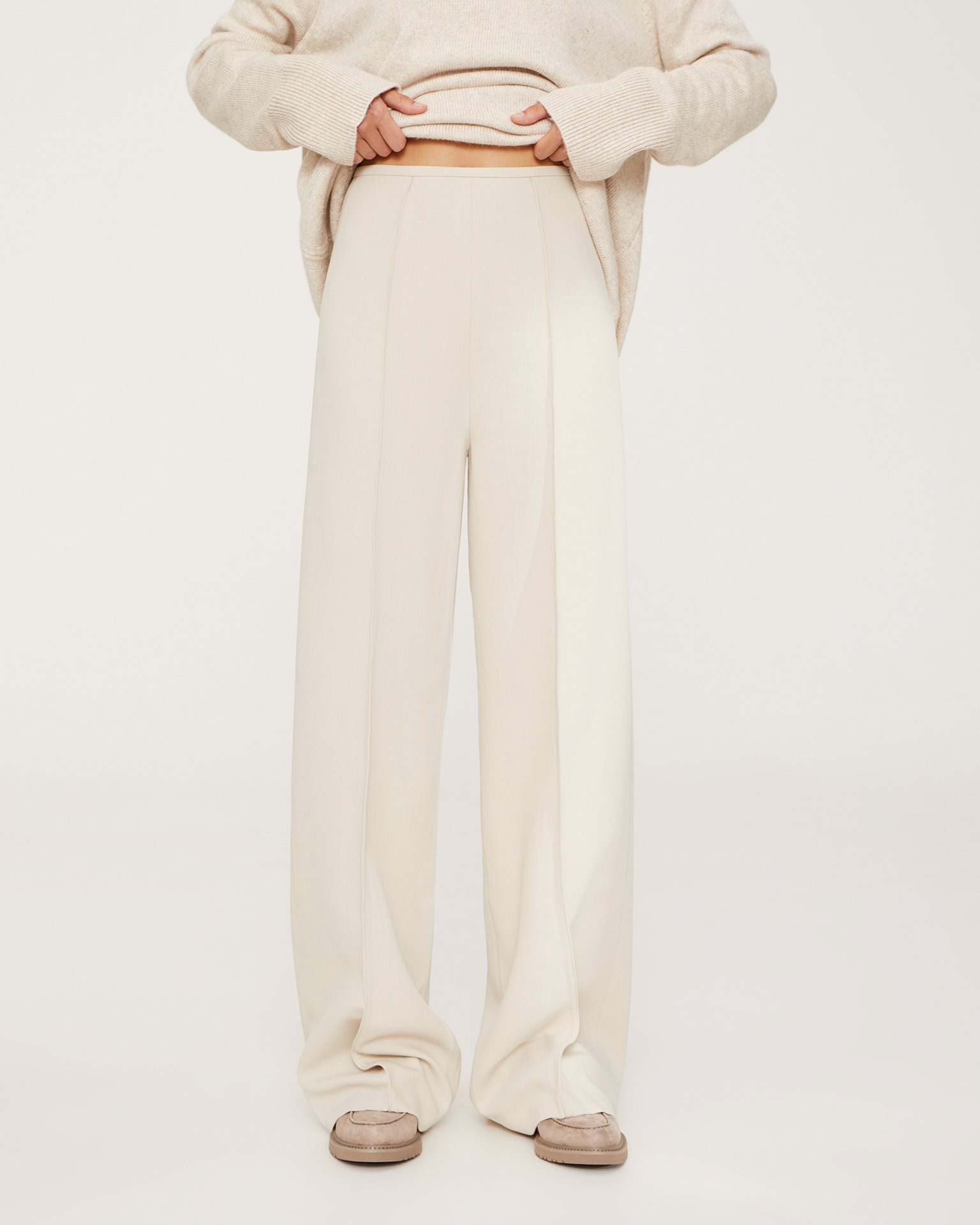 High-Waisted Trousers